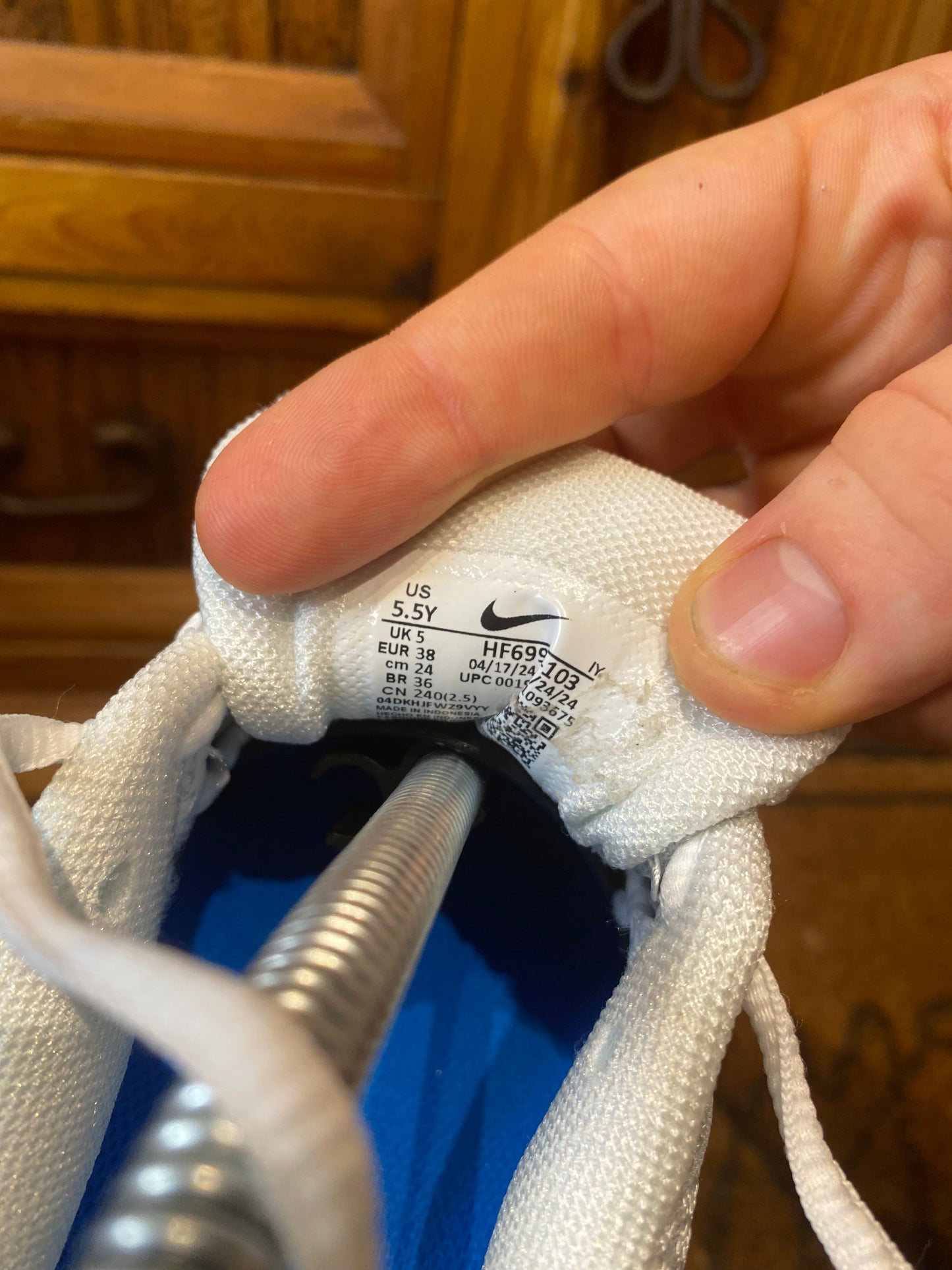 NIKE AIR VOMERO 5 ‘PHOTO BLUE’ - DS - UK 5