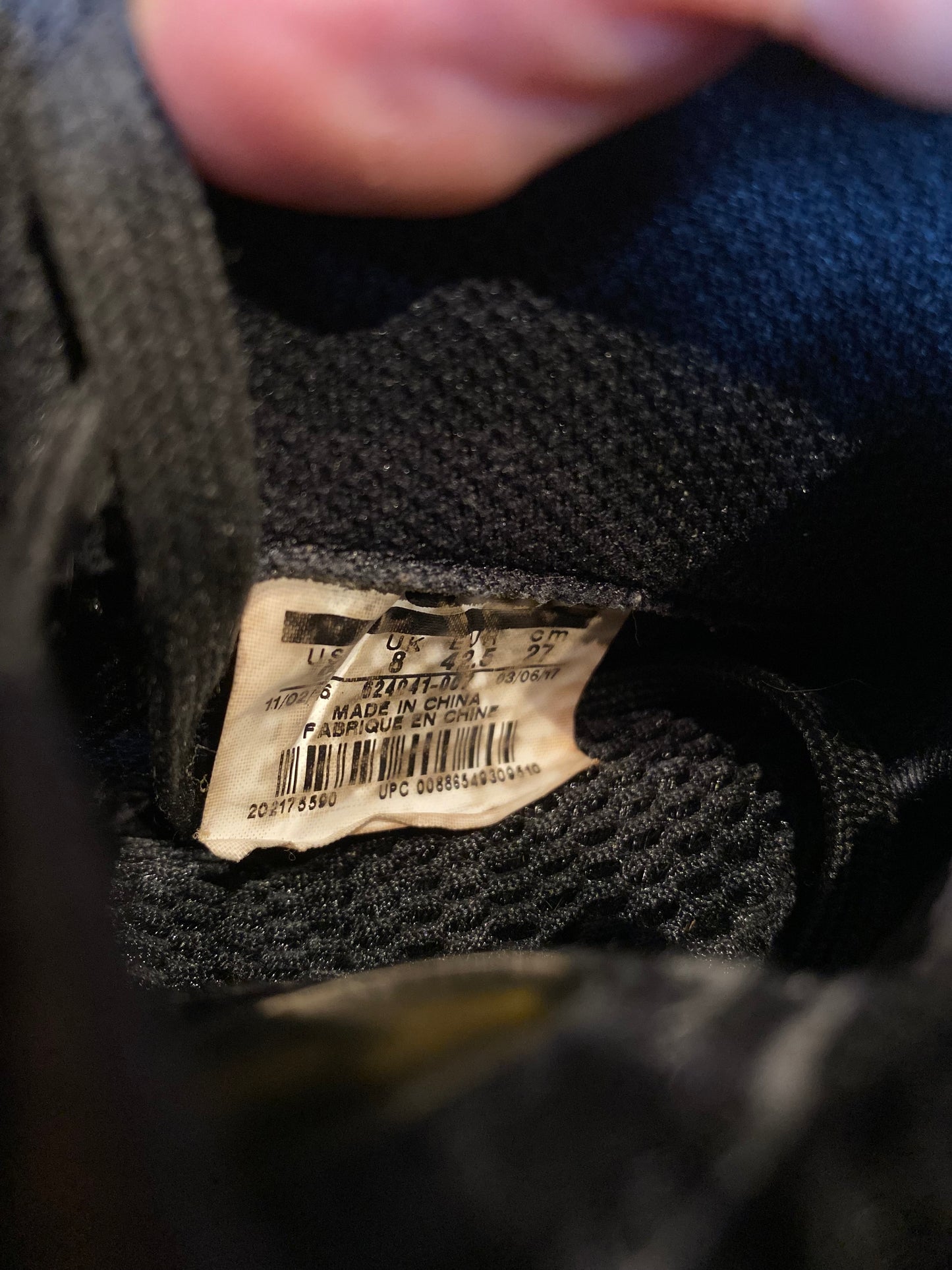 NIKE AIR FOAMPOSITE PRO ‘WOOL FLEECE’ - UK 8