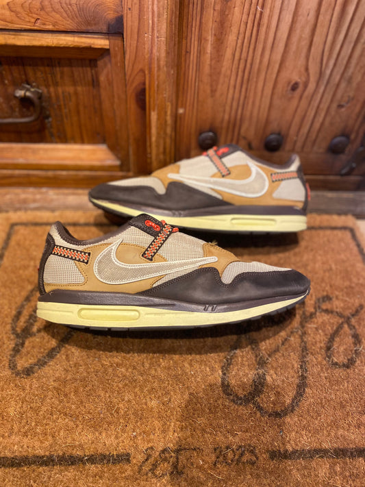 NIKE AIR MAX 1 TRAVIS SCOTT ‘CACTUS JACK BAROQUE BROWN’ - UK 13