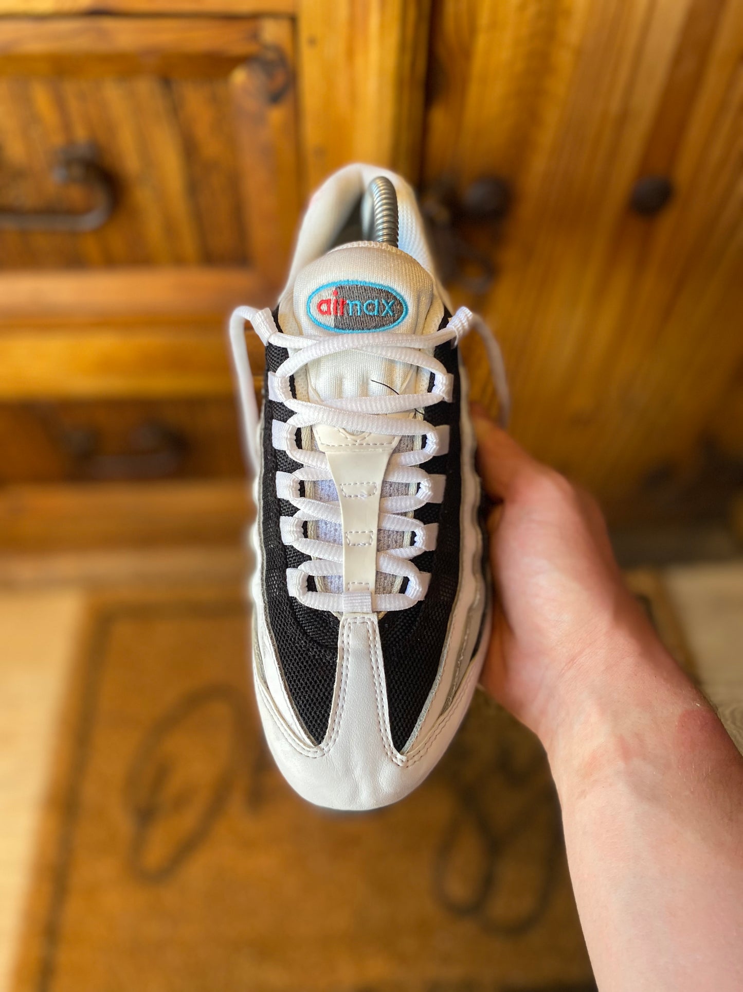 NIKE AIR MAX 95 ‘WHITE CHLORINE BLUE’ - UK 5.5