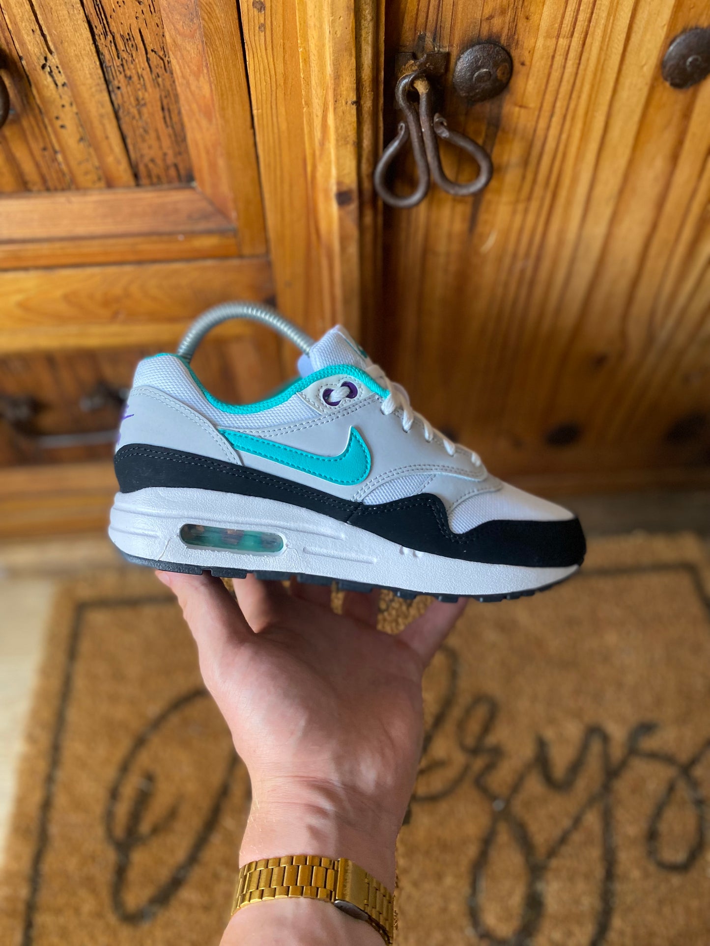 NIKE AIR MAX 1 ‘COURT PURPLE HYPER JADE’ - UK 4.5