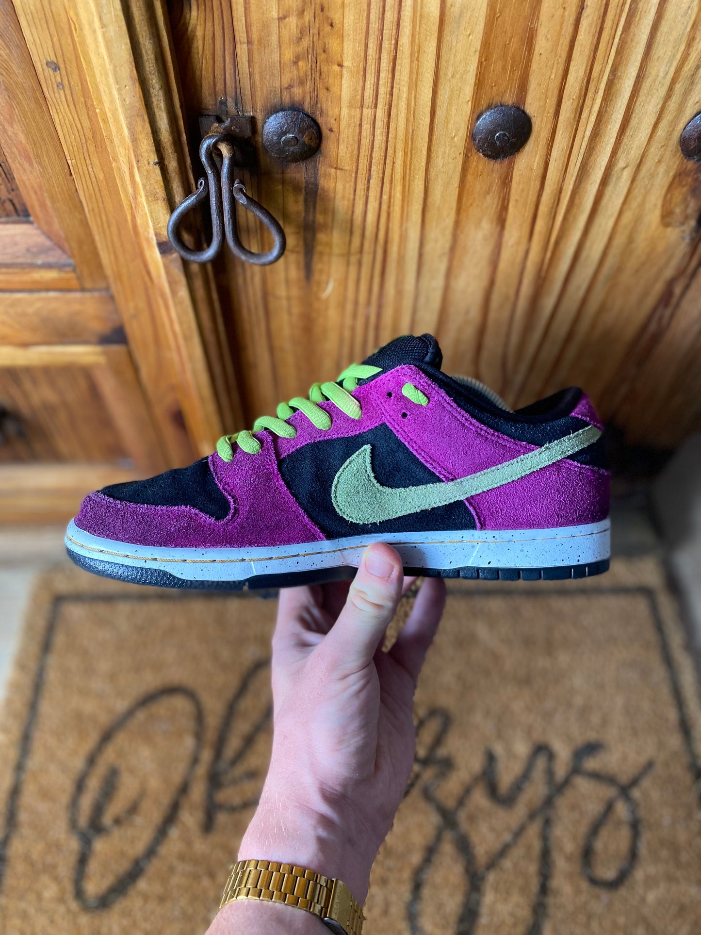 NIKE SB DUNK LOW ACG TERRA ‘RED PLUM’ - UK 8.5