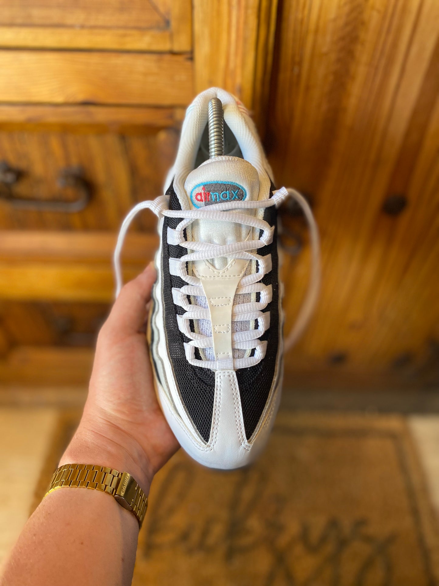 NIKE AIR MAX 95 ‘WHITE CHLORINE BLUE’ - UK 5.5
