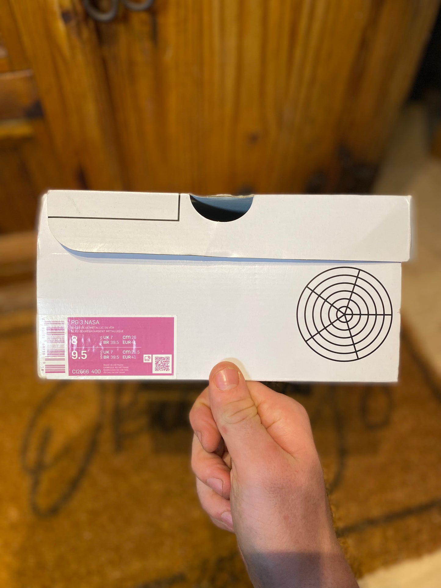 NIKE X NASA PAUL GEORGE 3 ‘APOLLO 14’ - DS - UK 7