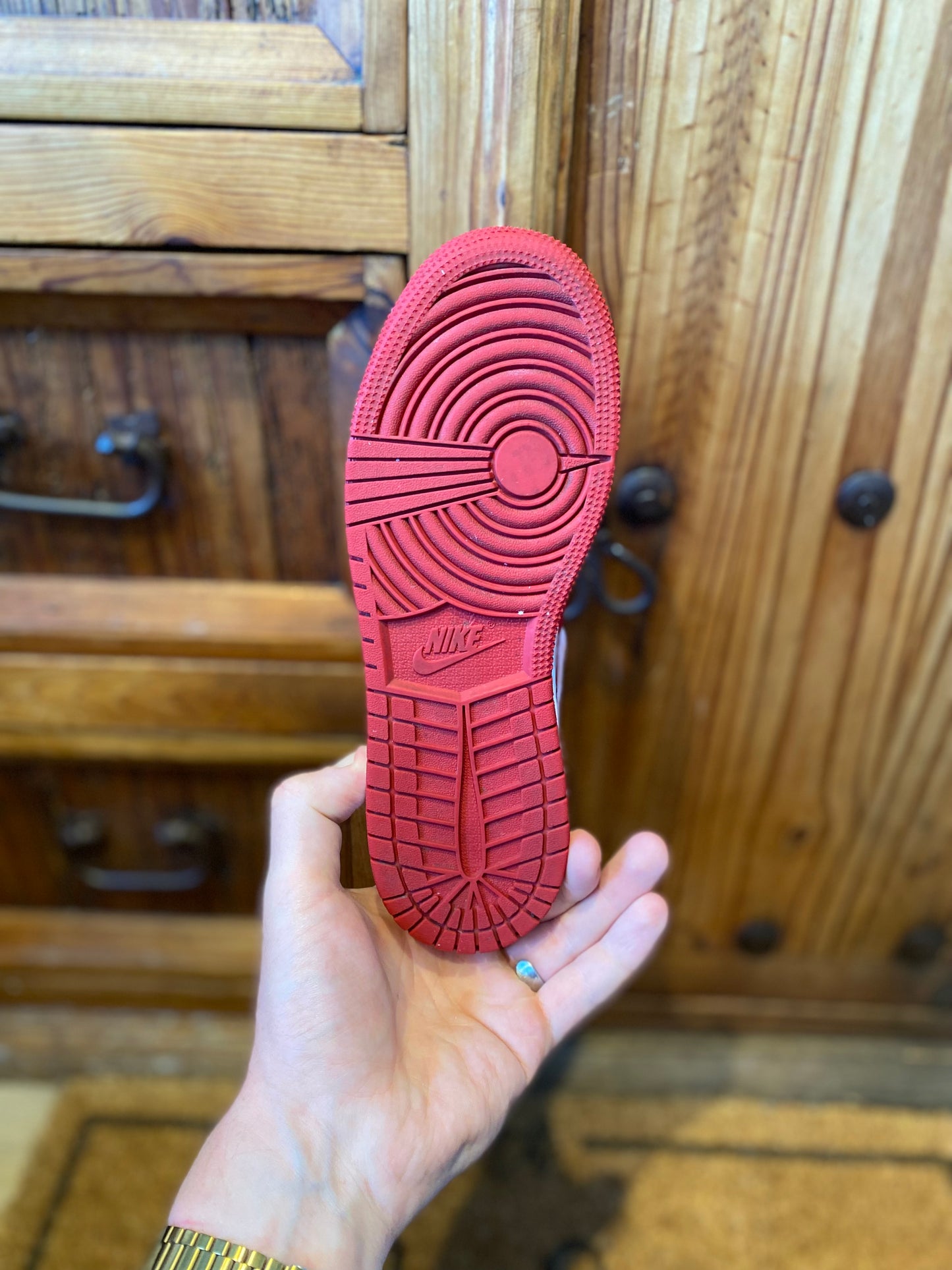 JORDAN 1 MID ‘RED QUILT’ - UK 4