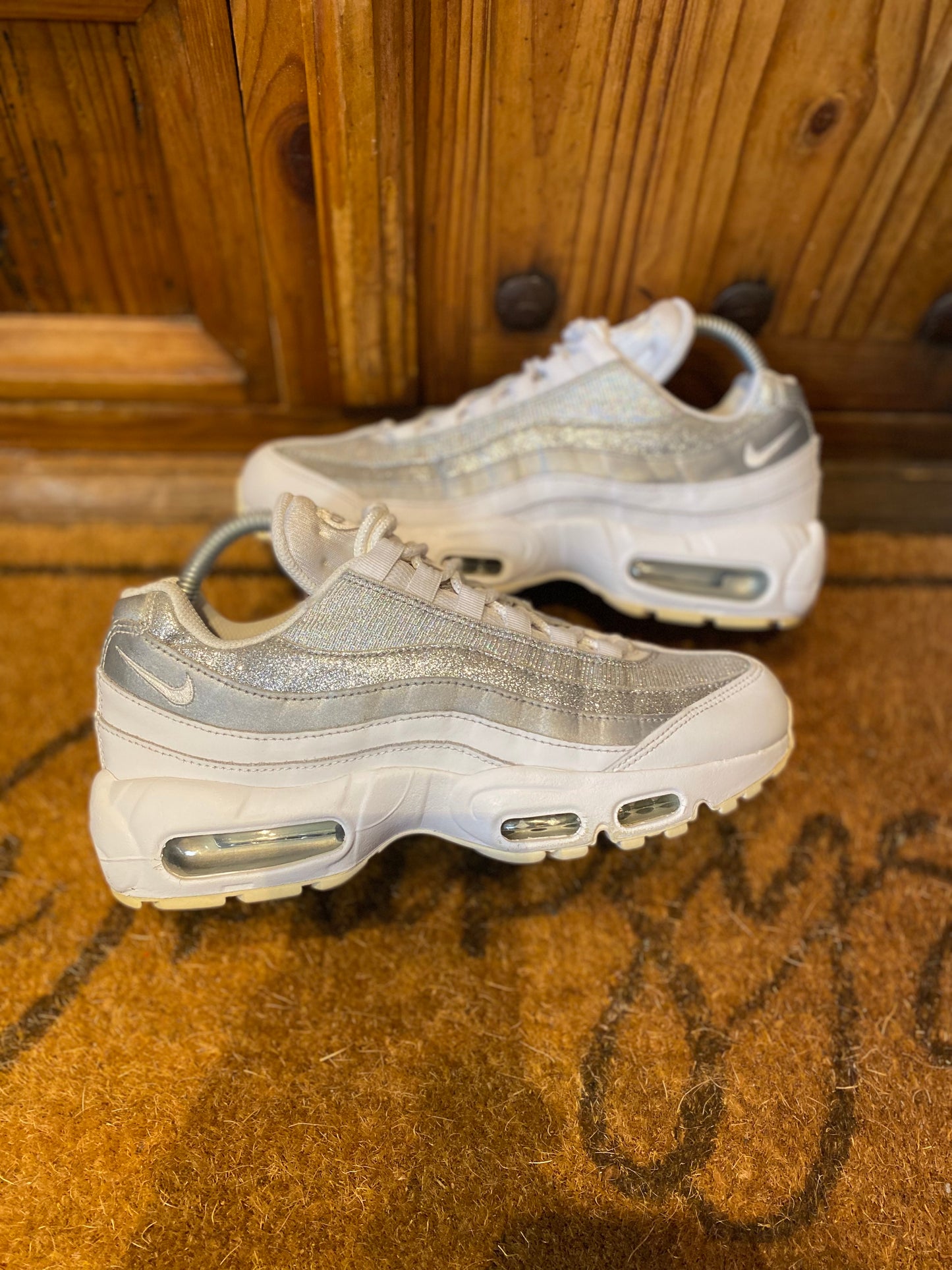 NIKE AIR MAX 95 ‘WHITE METALLIC SILVER’ - UK 6