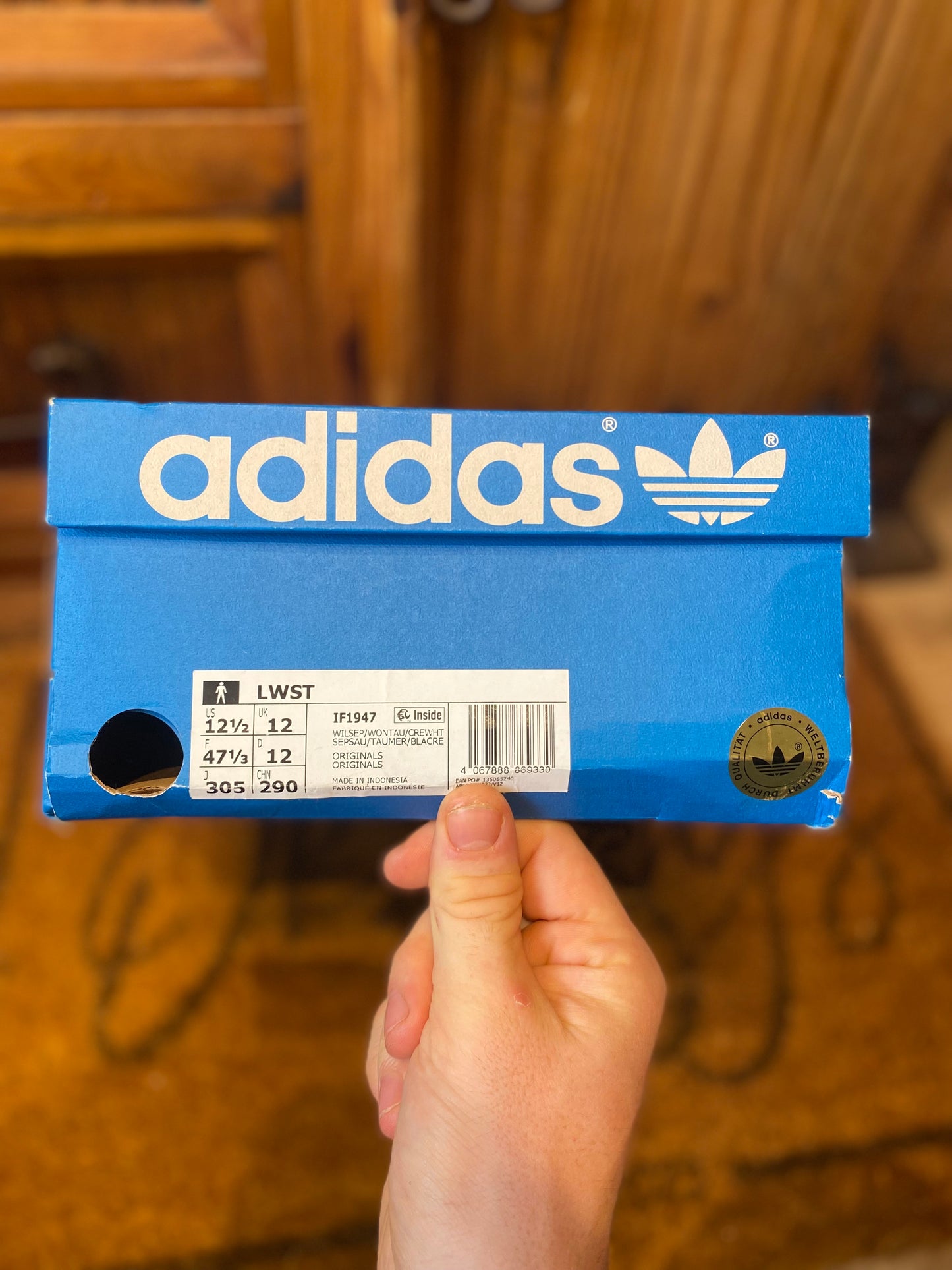 ADIDAS LWST ‘WILD SEPIA WONDER TAUPE’ - DS - UK 12