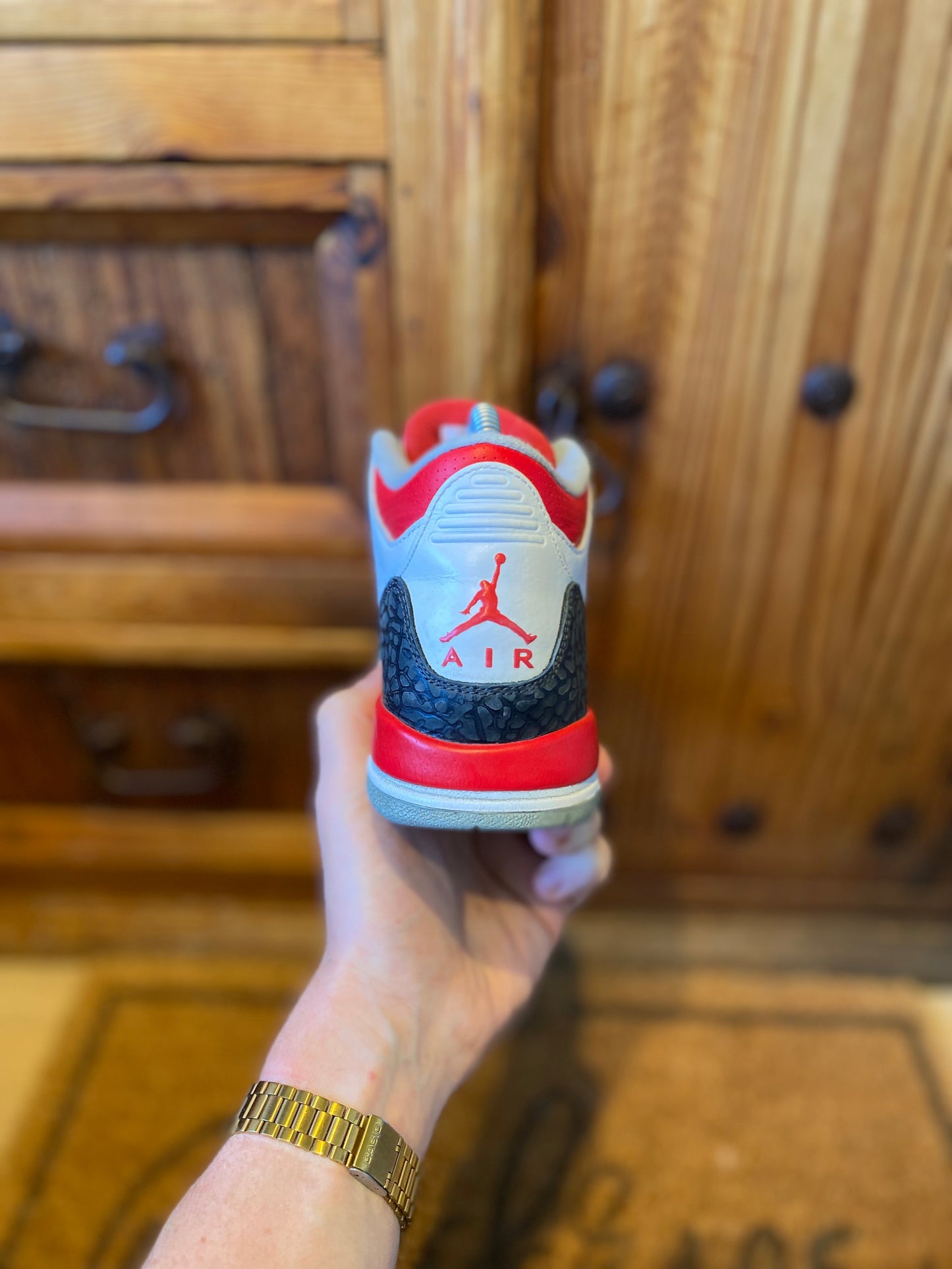 JORDAN 3 ‘FIRE RED’ - UK 5