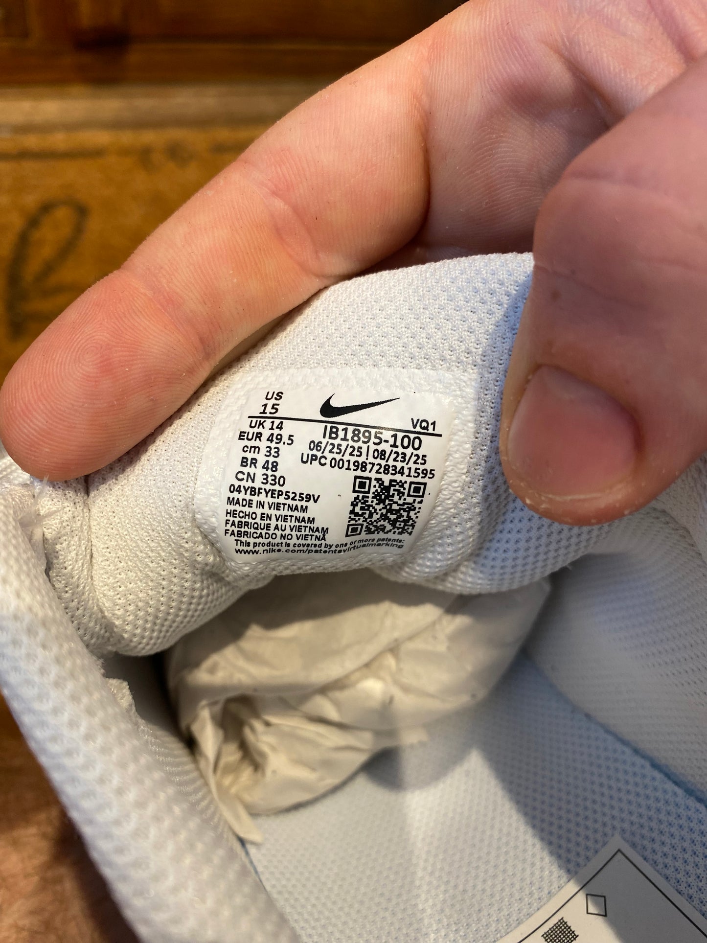 NIKE DOWNSHIFTER 14 ‘WHITE GLACIER BLUE’ - BNWT - UK 14