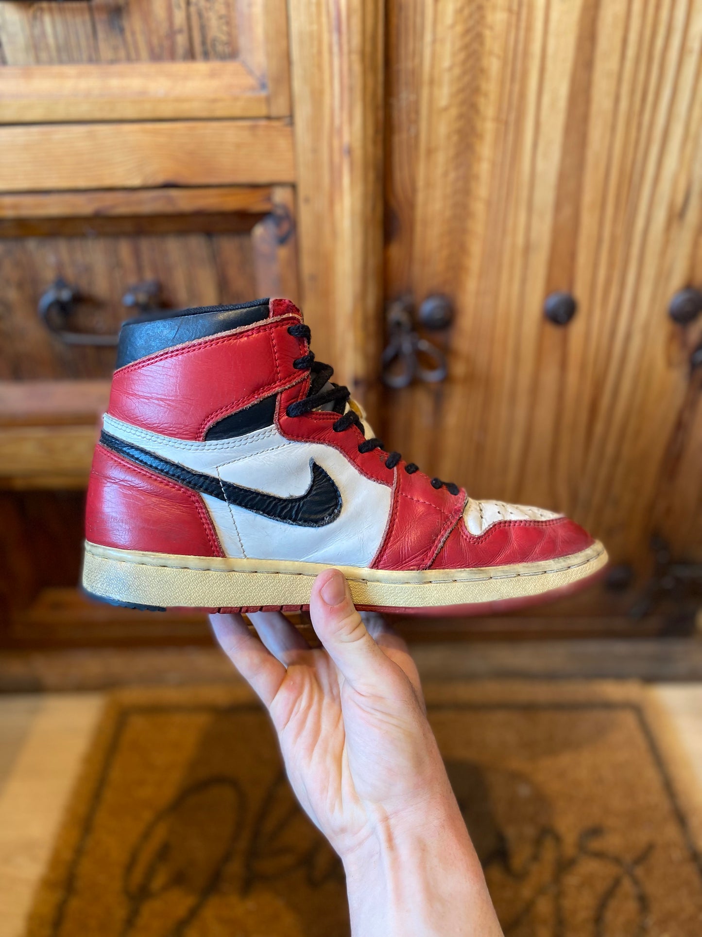 JORDAN 1 HIGH ‘CHICAGO’ - 1994 *RARE* - UK 9.5