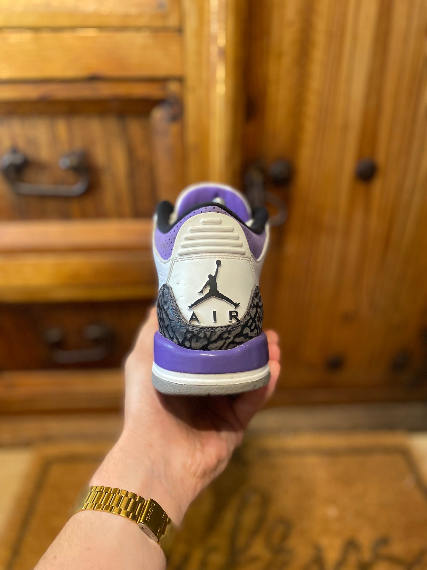 JORDAN 3 ‘DARK IRIS - UK 5.5