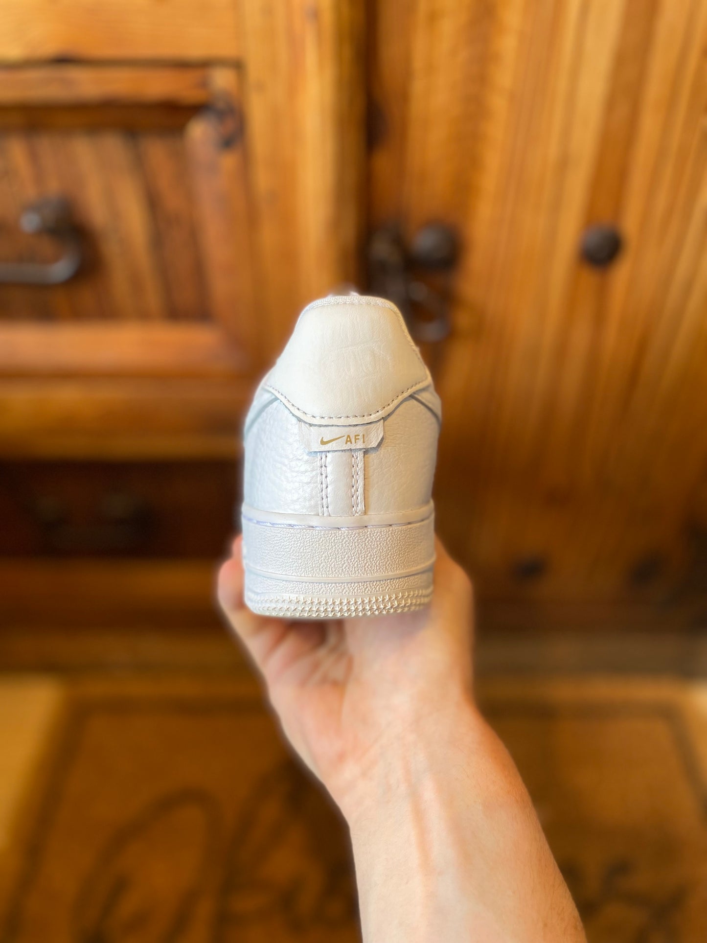 NIKE AIR FORCE 1 ‘QUADRUPLE WHITE’ - UK 7