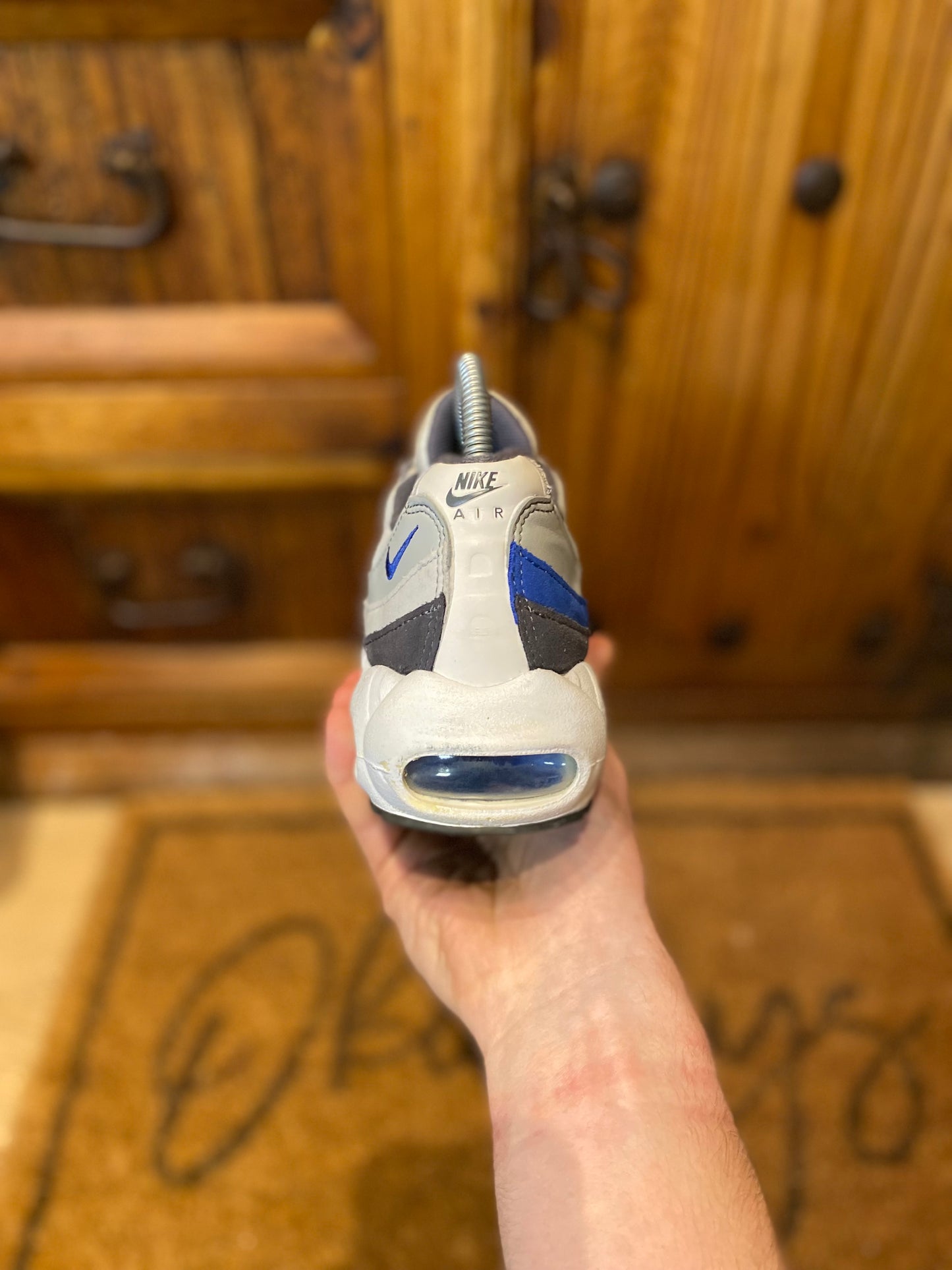 NIKE AIR MAX 95 ‘WHITE GAME ROYAL’ - UK 4