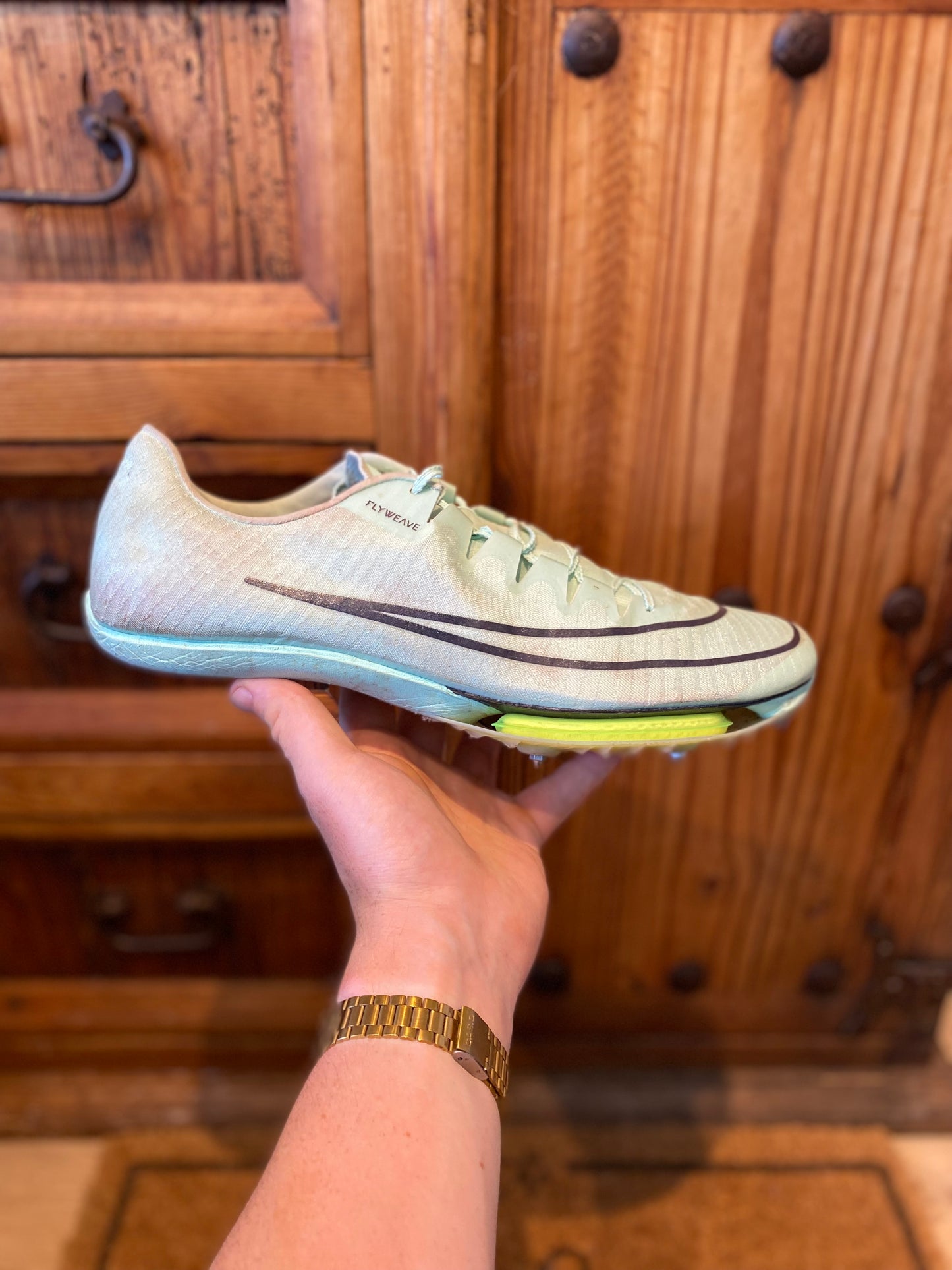 NIKE AIR ZOOM MAXFLY SPRINT SPIKES ‘MINT FOAM’ - UK 14