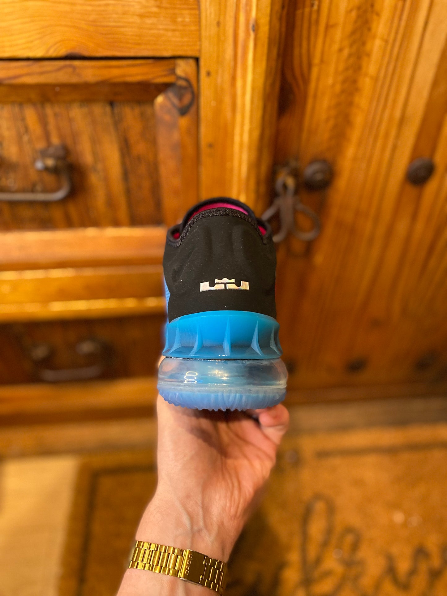 NIKE LEBRON 18 LOW ‘FIREBERRY’ - DS - UK 7