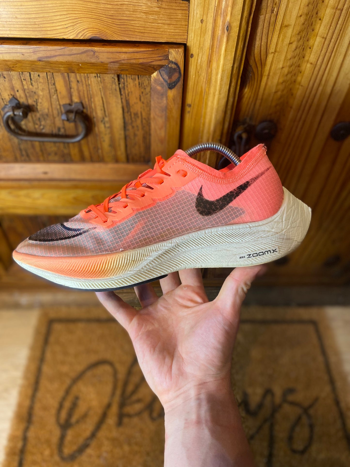 NIKE VAPORFLY ‘BRIGHT MANGO’ - UK 8.5