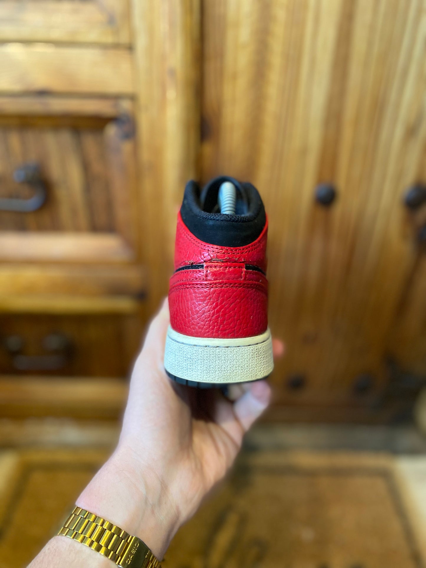 JORDAN 1 MID ‘REVERSE BRED’ - UK 4.5