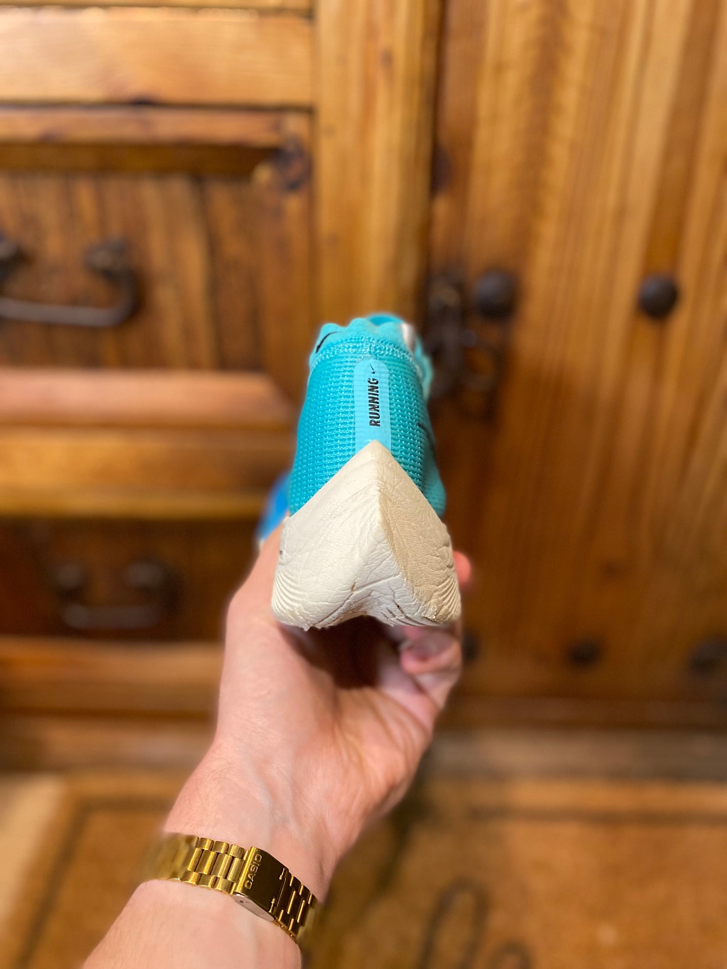 NIKE ZOOMX VAPORFLY 2 ‘AURORA GREEN’ - UK 8