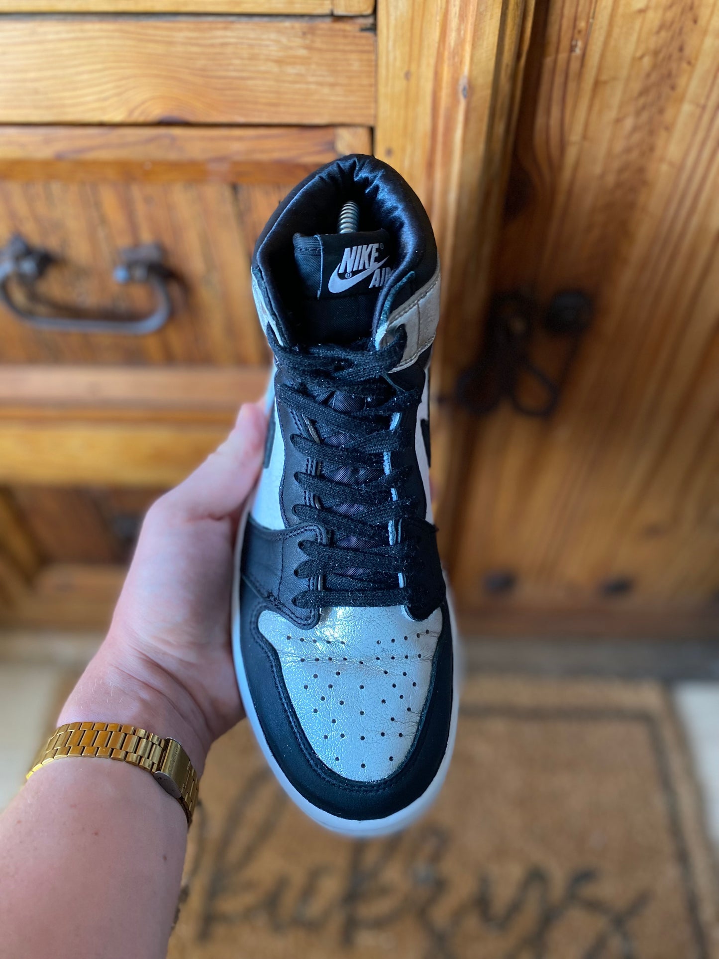 JORDAN 1 HIGH ‘SILVER TOE’ - UK 5