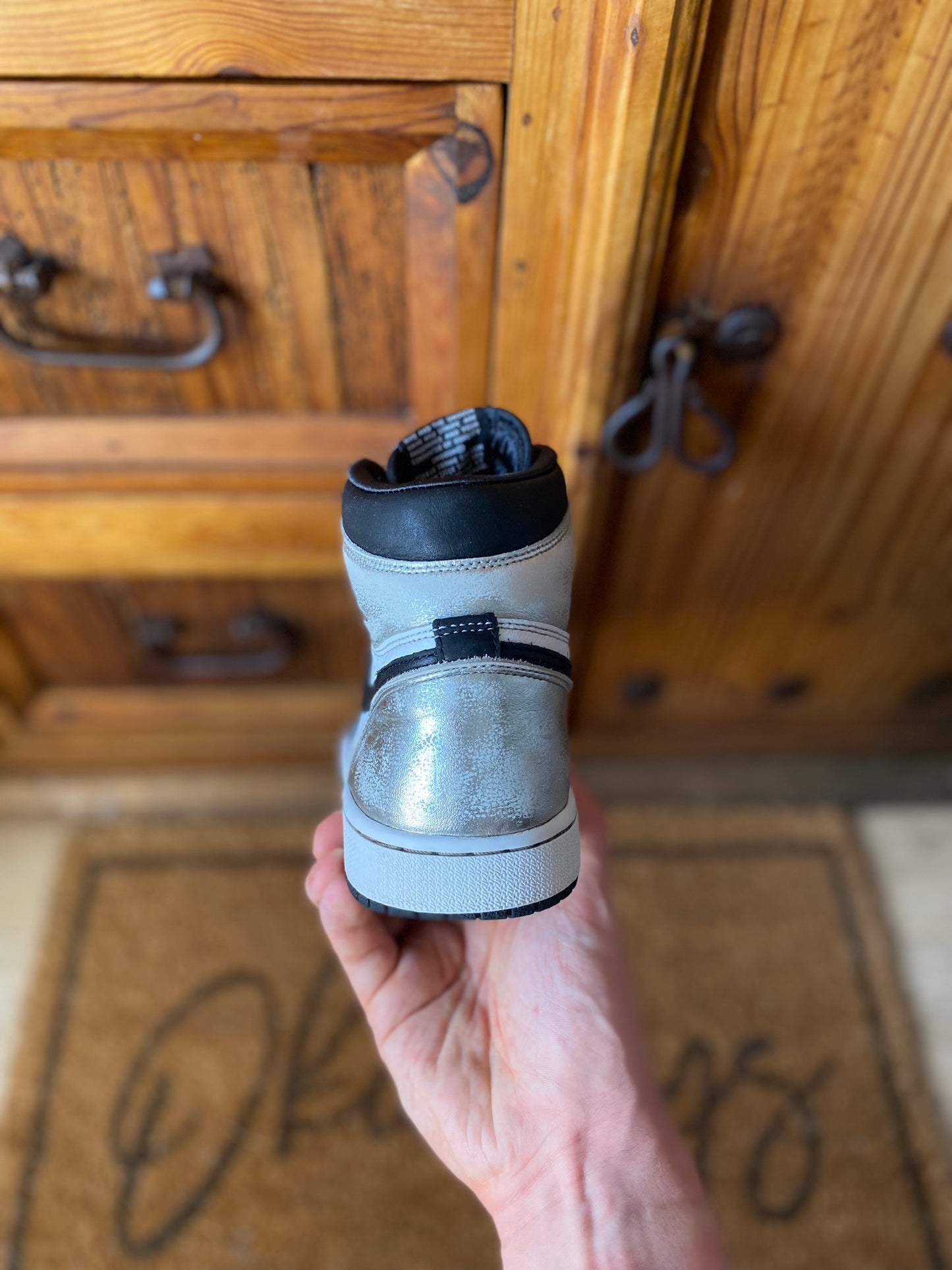 JORDAN 1 HIGH ‘SILVER TOE’ - UK 5