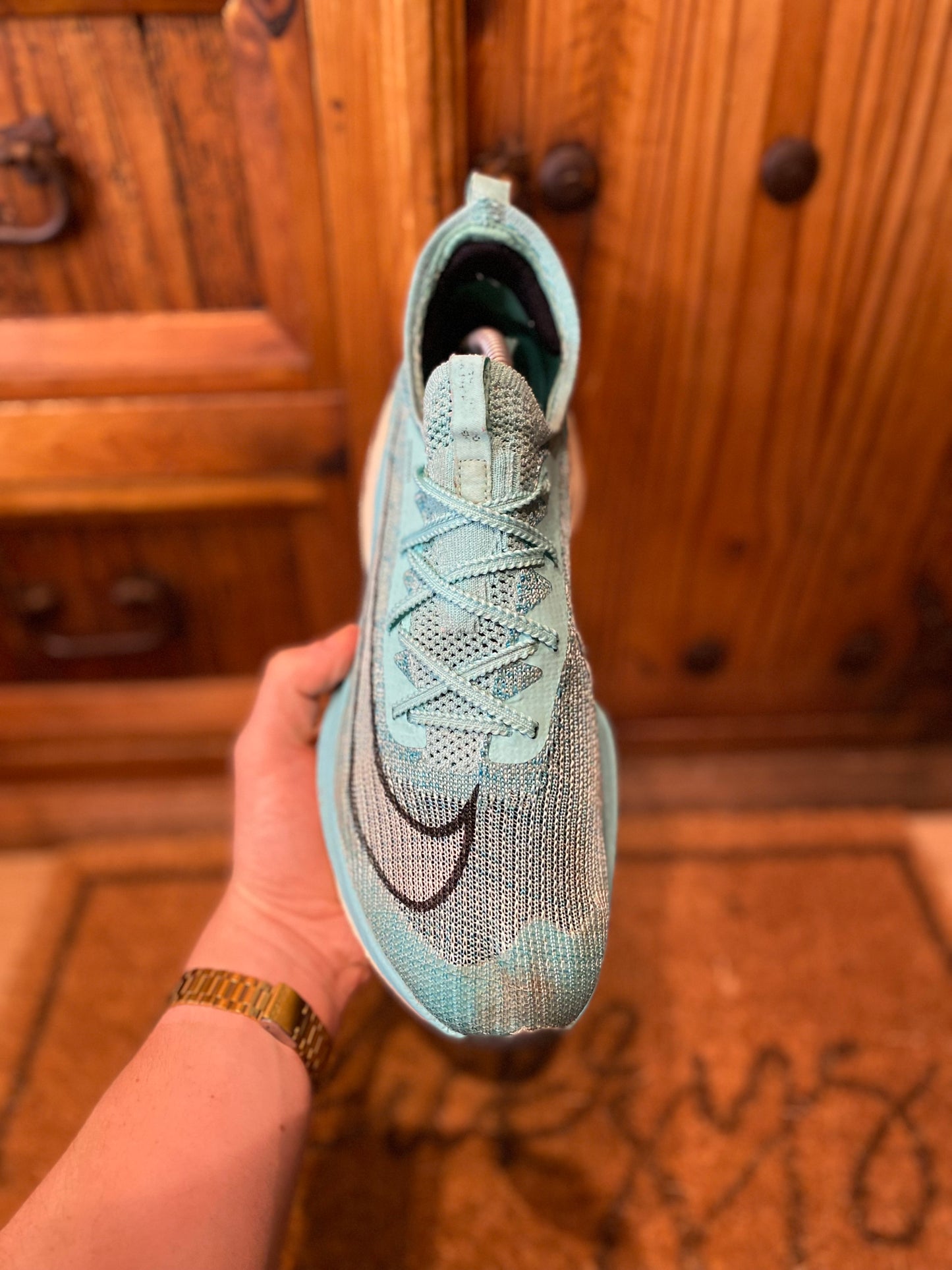 NIKE AIR ZOOM ALPHAFLY ‘HYPER TURQUOISE’ - UK 9.5
