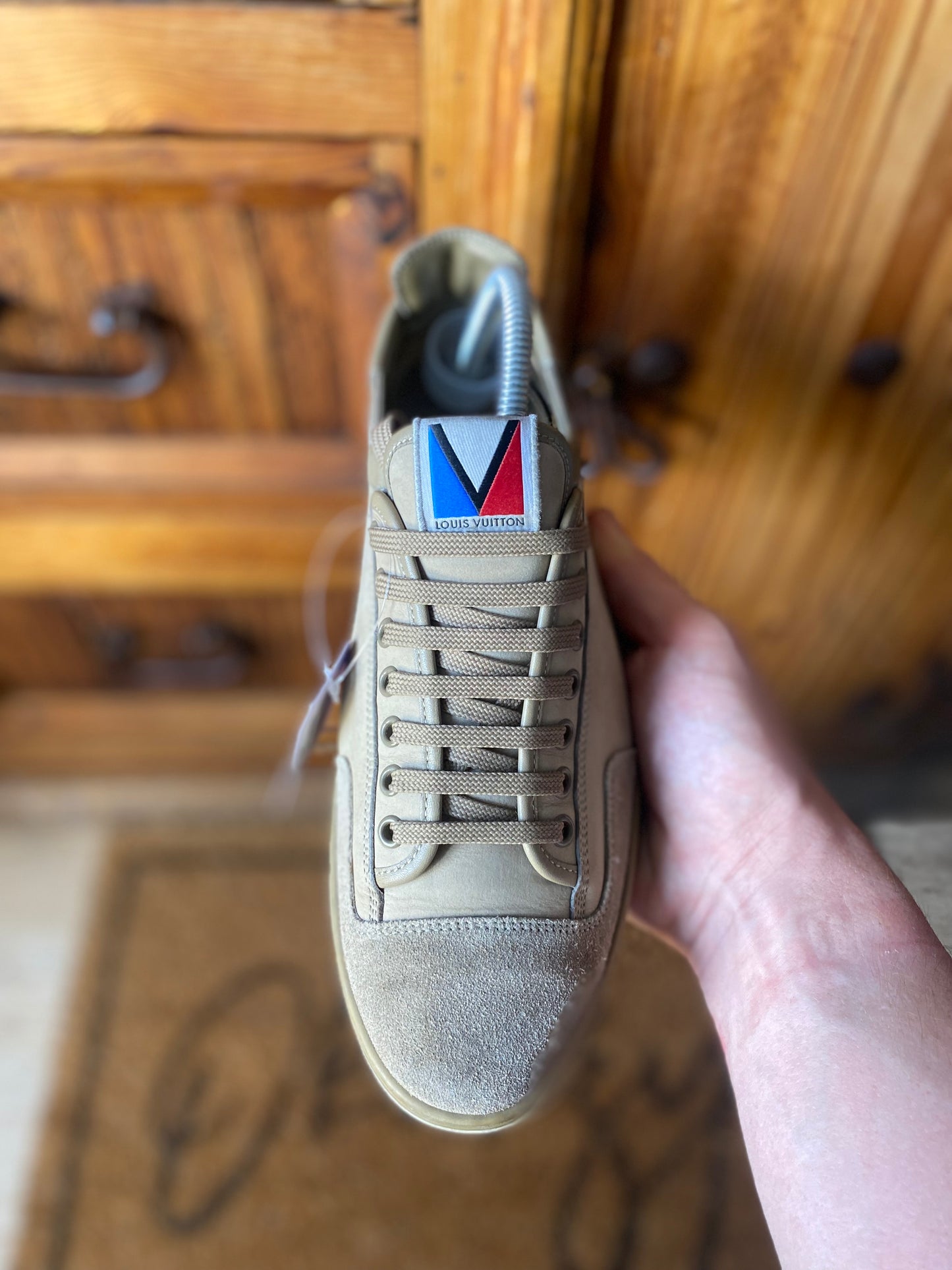 LOUIS VUITTON SUEDE SLALOM - UK 6