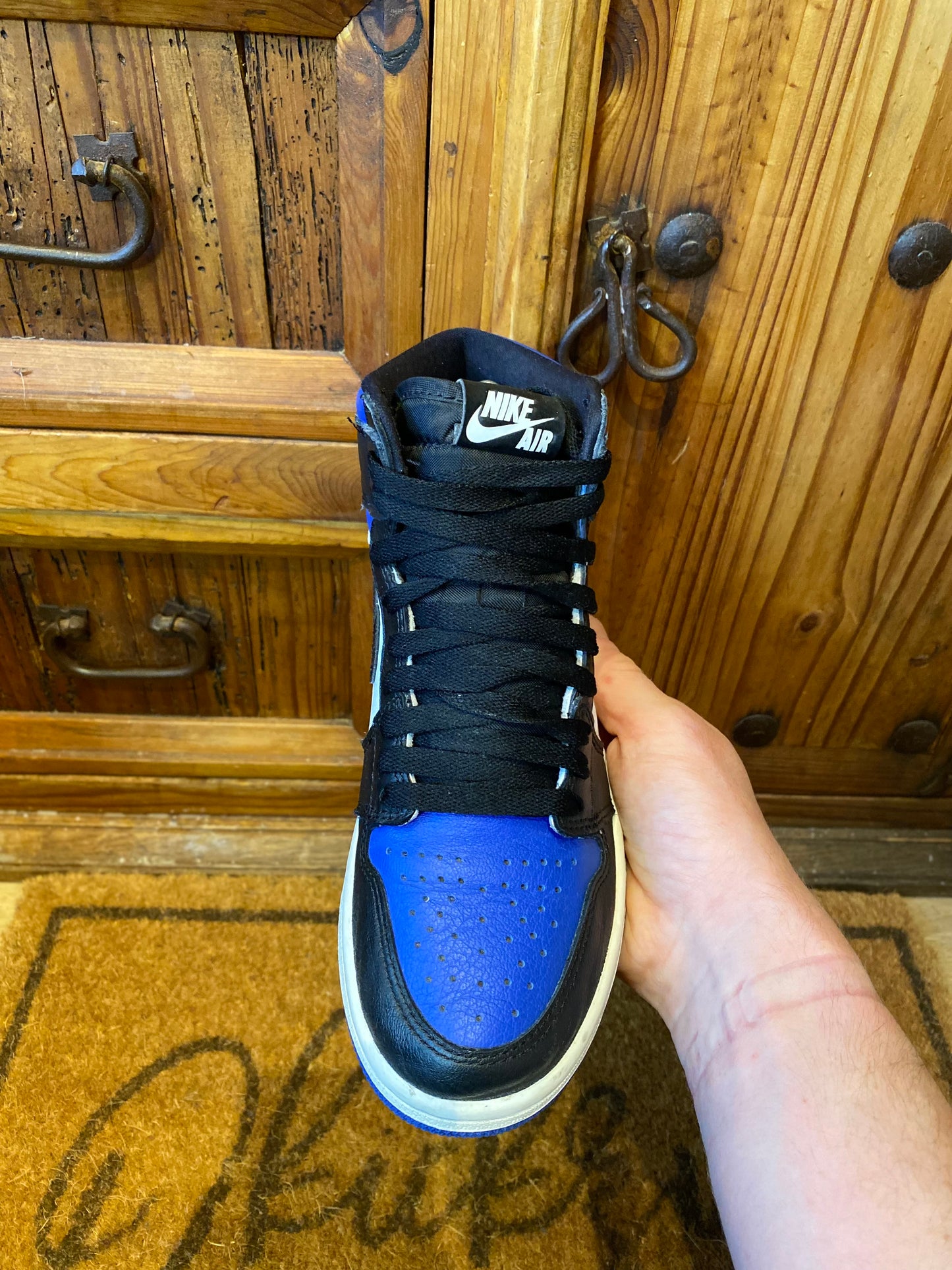 JORDAN 1 HIGH ‘ROYAL TOE’ - UK 4.5