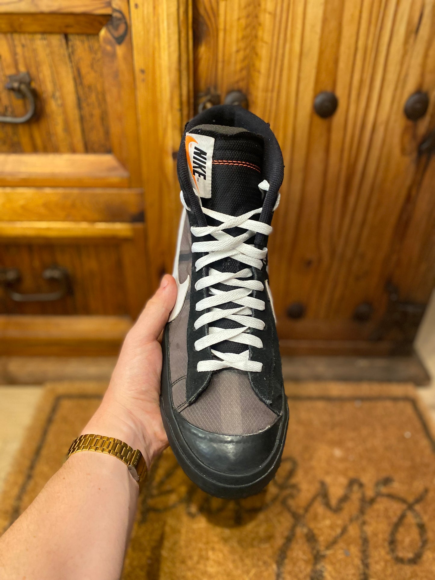 NIKE X OFF WHITE BLAZER MID ‘GRIM REAPER’ - UK 12