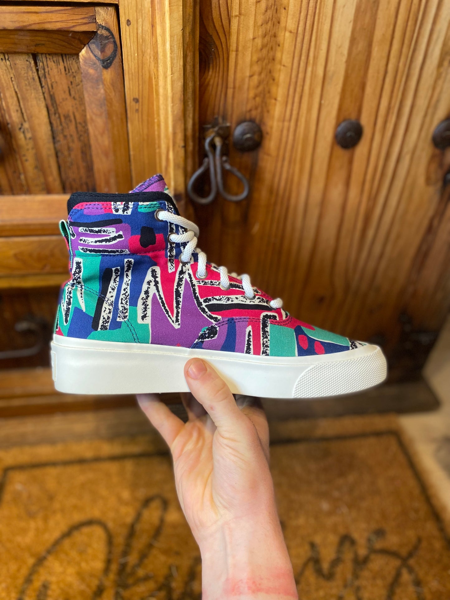 CONVERSE X FEAR OF GOD ESSENTIALS SKID GRID HI - UK 7