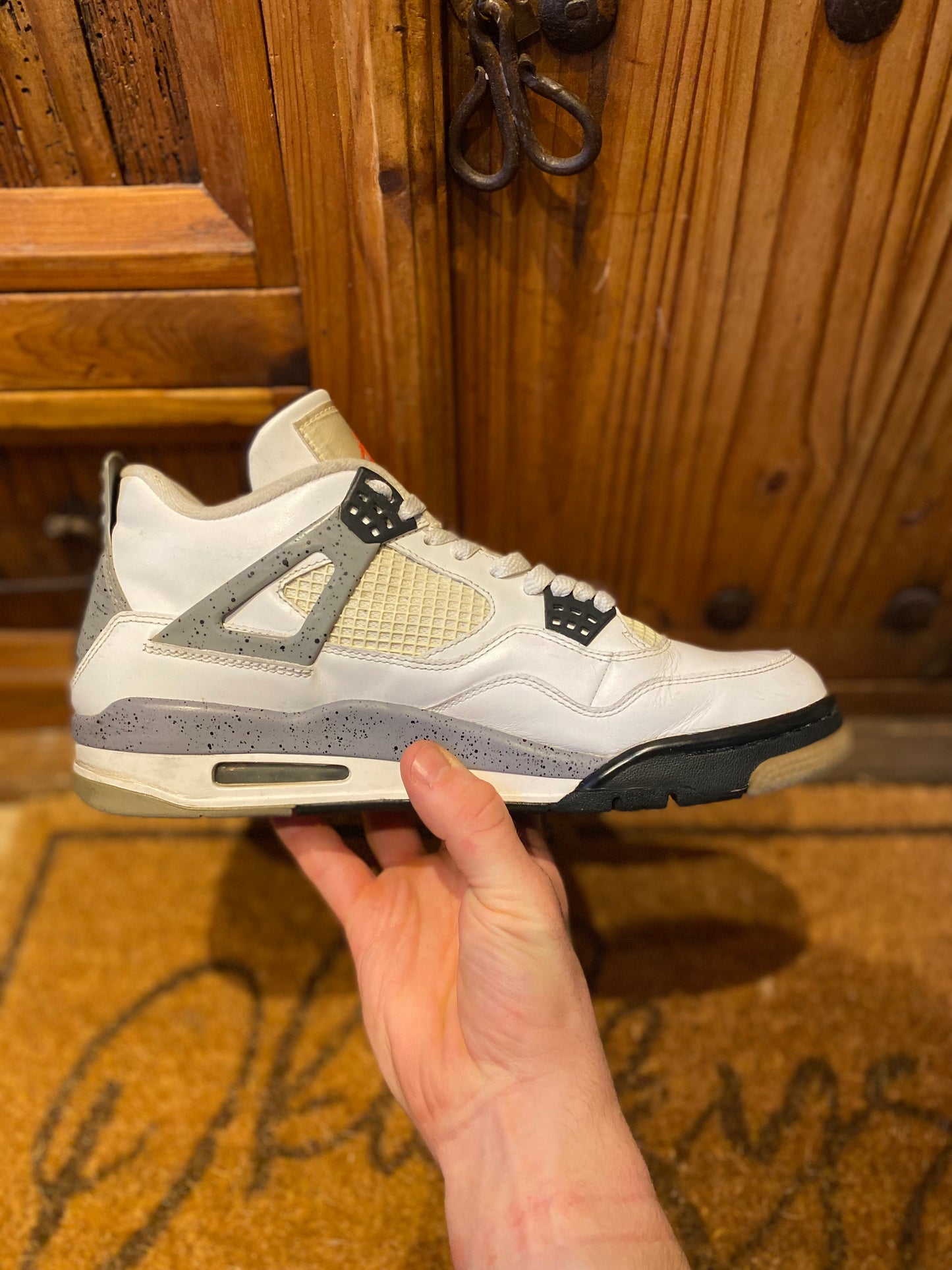 JORDAN 4 ‘WHITE CEMENT’ 2012 - UK 9.5