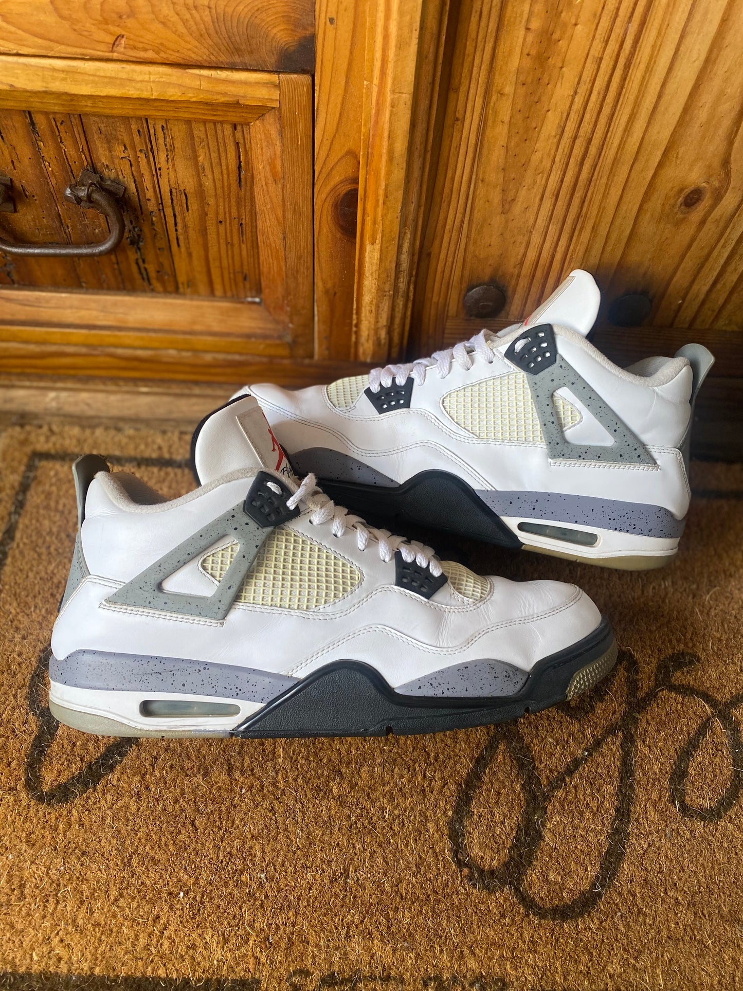 JORDAN 4 ‘WHITE CEMENT’ 2012- UK 12.5