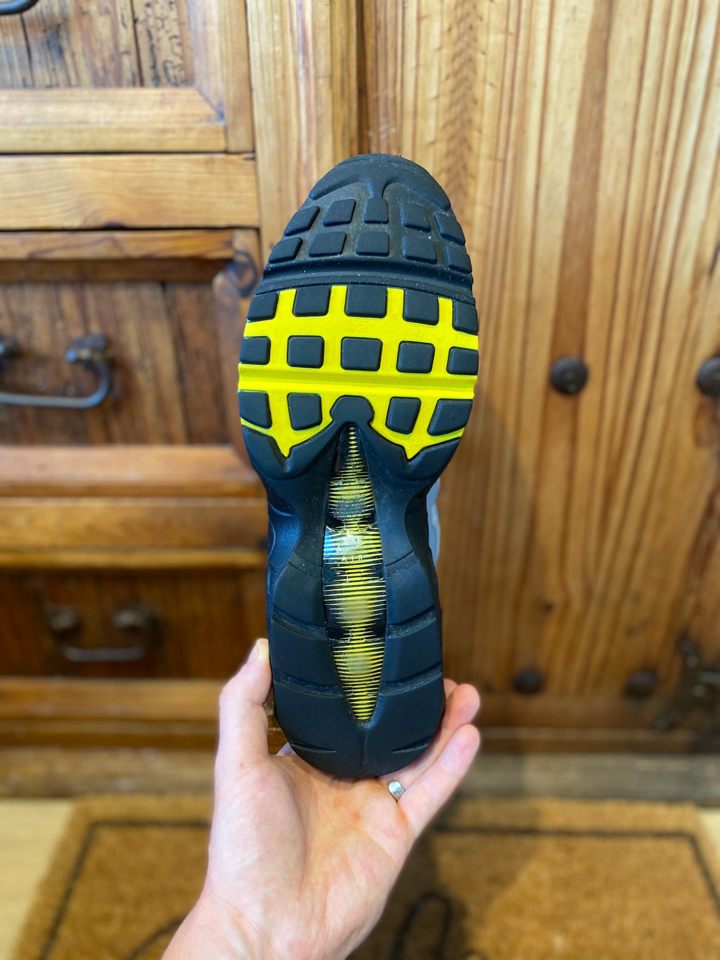 NIKE AIR MAX 95 ‘WOLF GREY TOUR YELLOW’ - UK 12