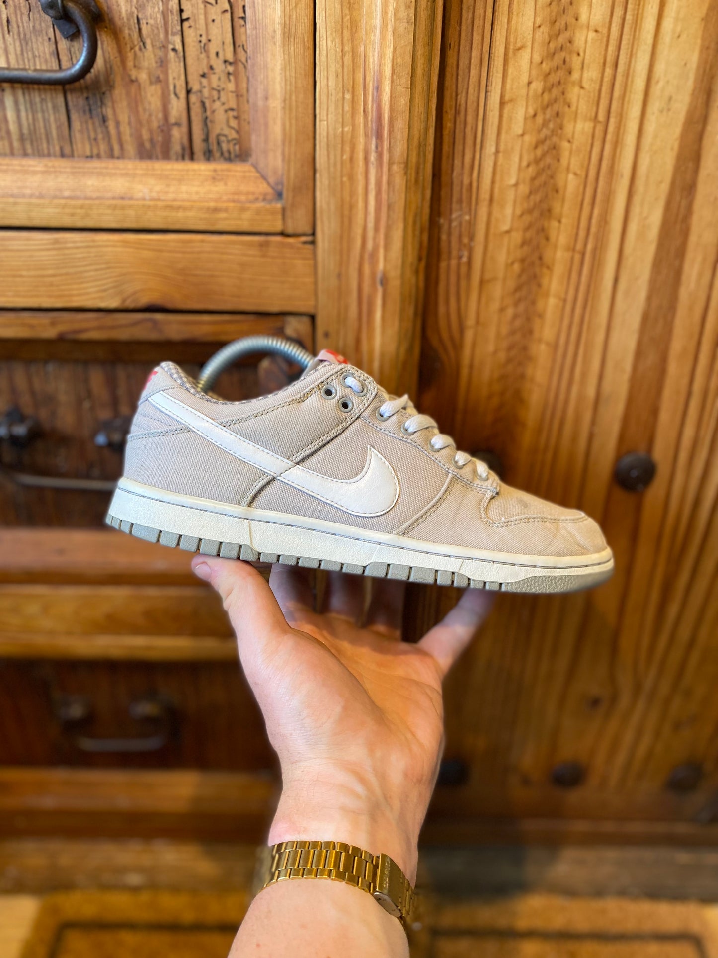 NIKE DUNK LOW ‘MEDIUM GREY’ 2009 *RARE* - UK 7