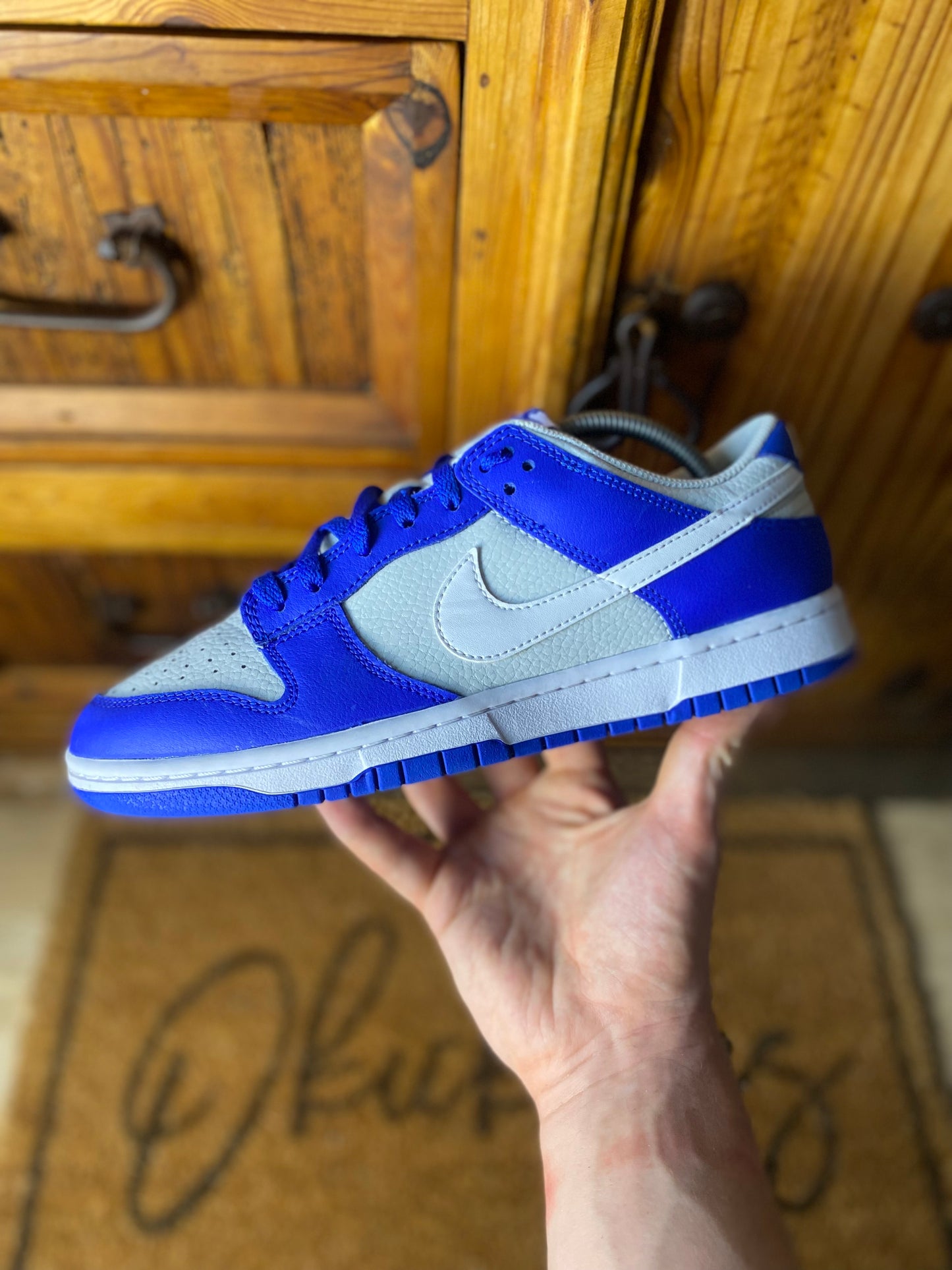 NIKE DUNK LOW ‘RACER BLUE PHOTON DUST’ - UK 8