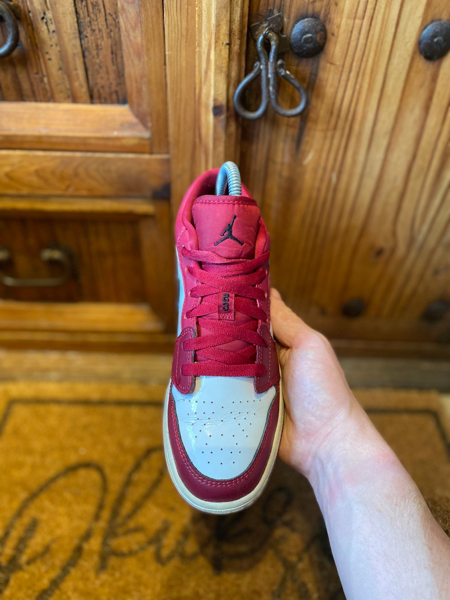 JORDAN 1 LOW ‘NOBLE RED’ - UK 5
