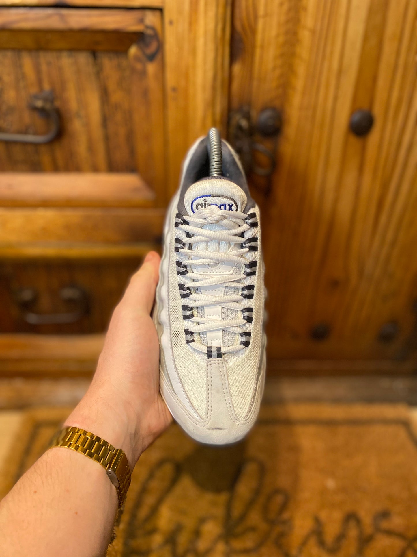 NIKE AIR MAX 95 ‘WHITE GAME ROYAL’ - UK 4