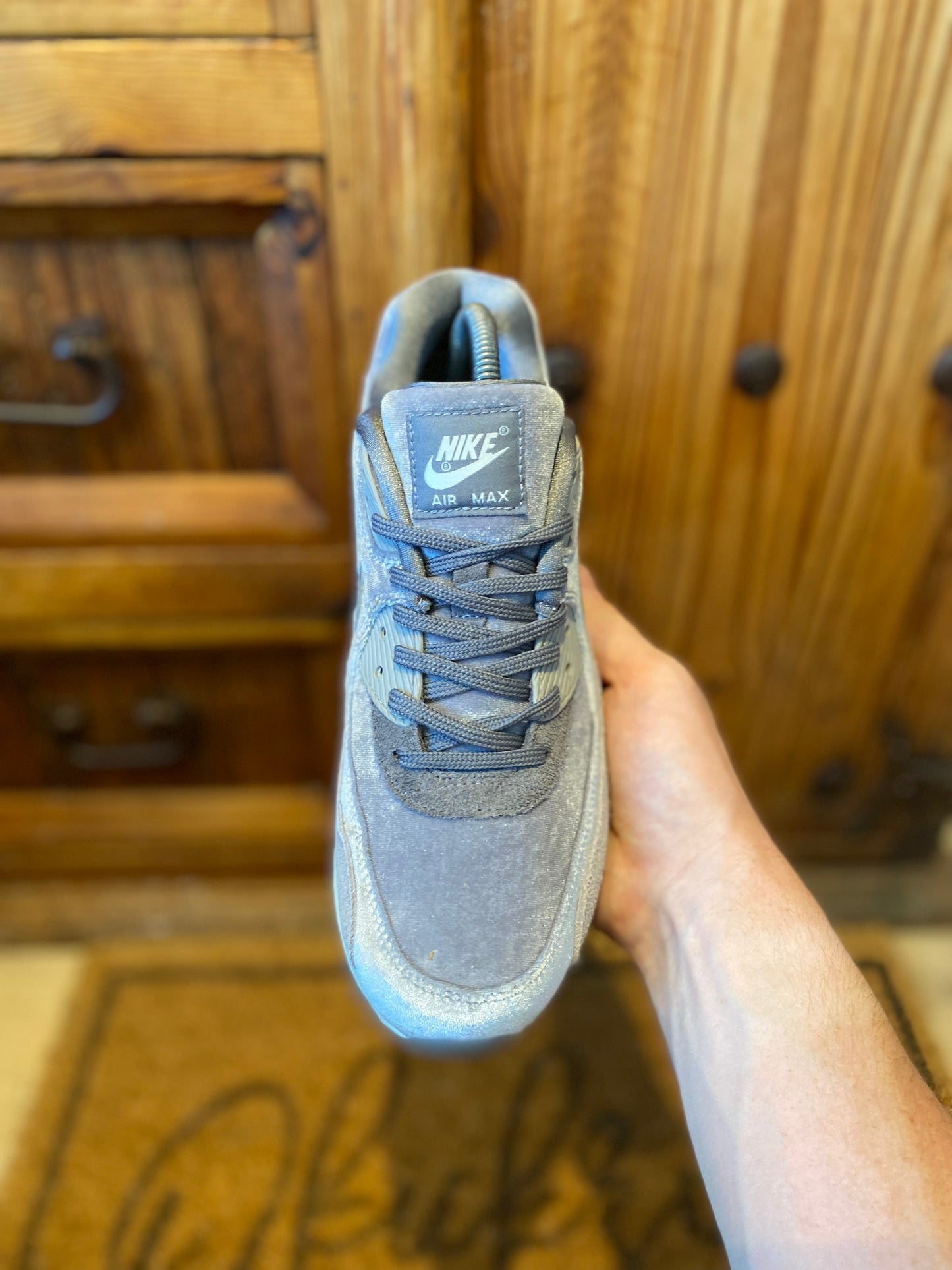NIKE AIR MAX 90 ‘VELVET GUNSMOKE’ - UK 6.5