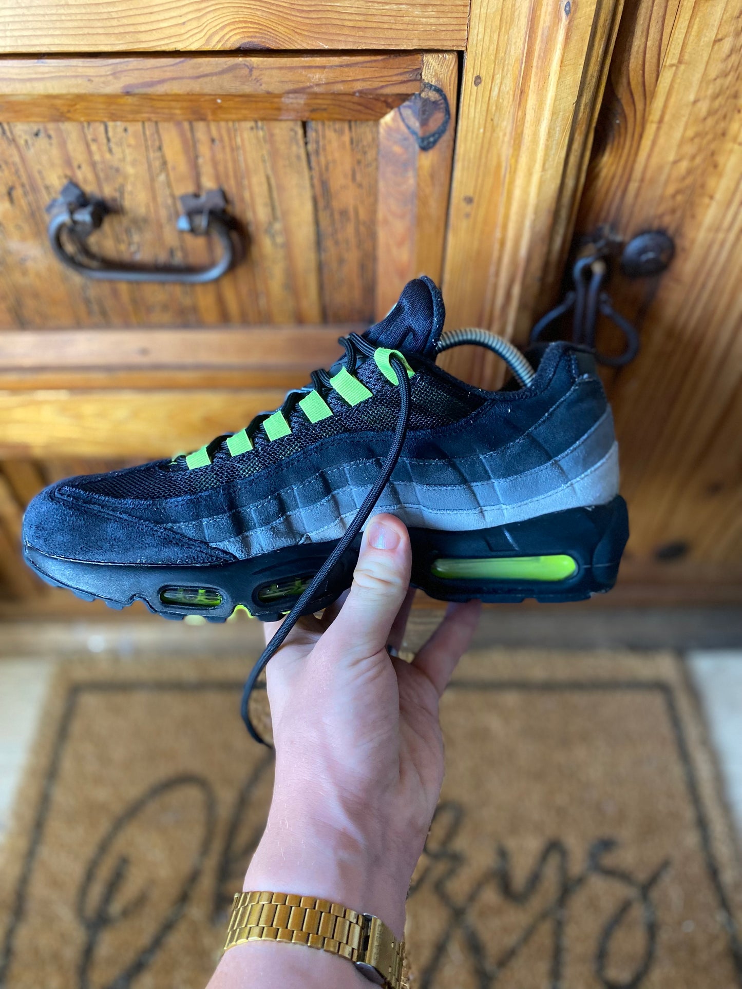 NIKE AIR MAX 95 ‘BLACK NEON’ - UK 9