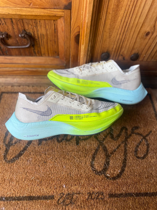 NIKE VAPORFLY 2 ‘COCONUT MILK GHOST GREEN’ - UK 12