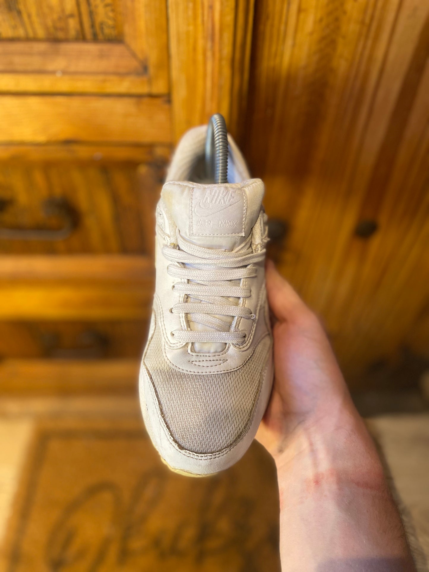 NIKE AIR MAX 1 ‘ALL WHITE’ - UK 5.5
