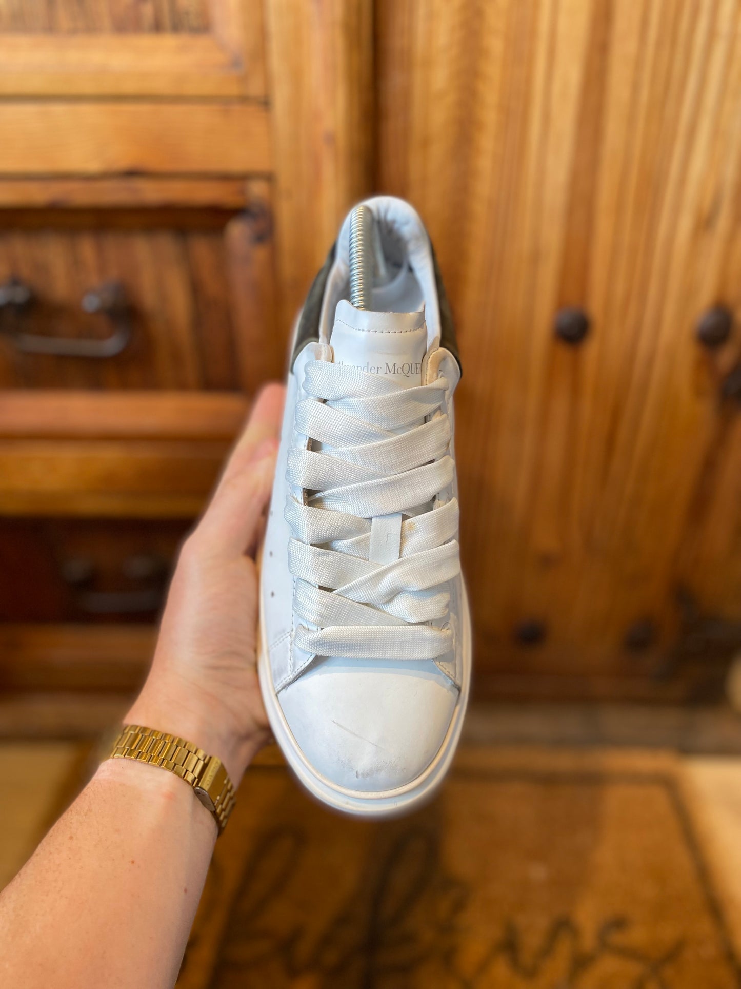ALEXANDER MCQUEEN OVERSIZED SNEAKER - UK 6.5