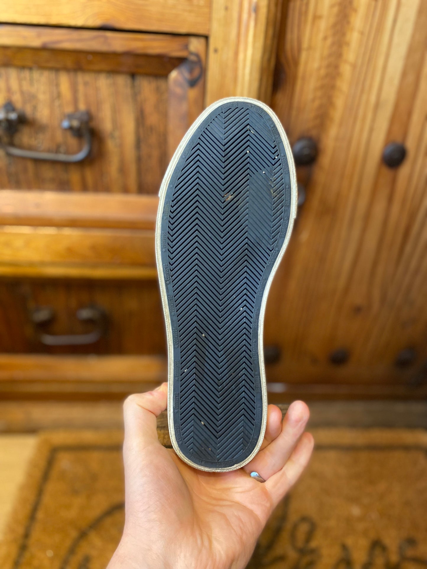 CONVERSE X FEAR OF GOD ESSENTIALS SKID GRID HI - UK 7