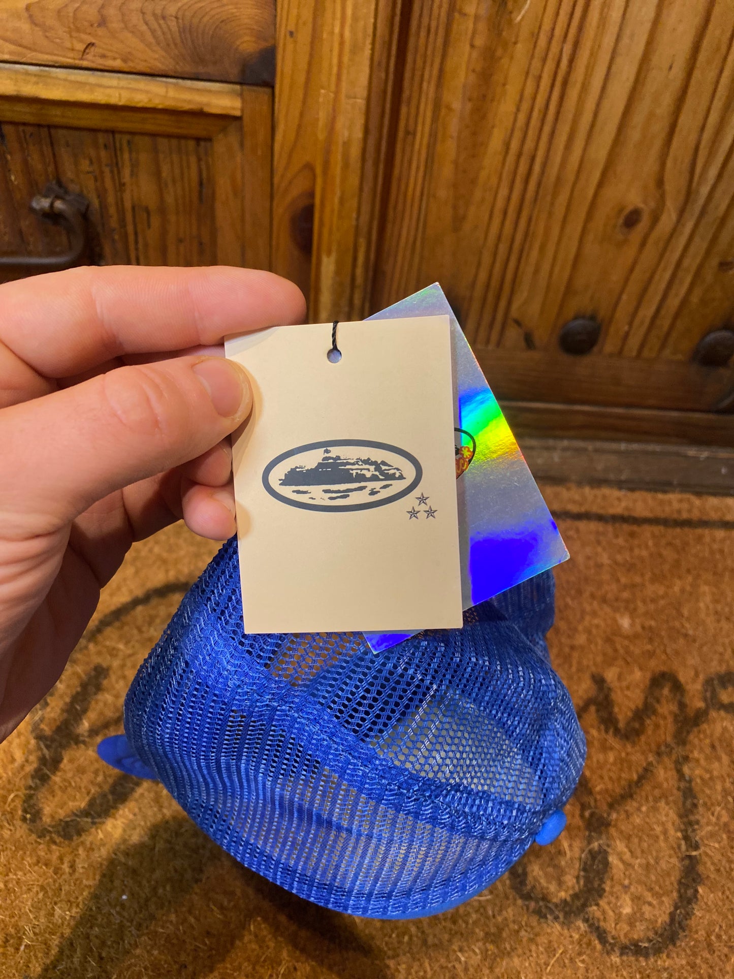 CORTEIZ WING TRUCKER CAP ‘ROYAL BLUE’ - PADS