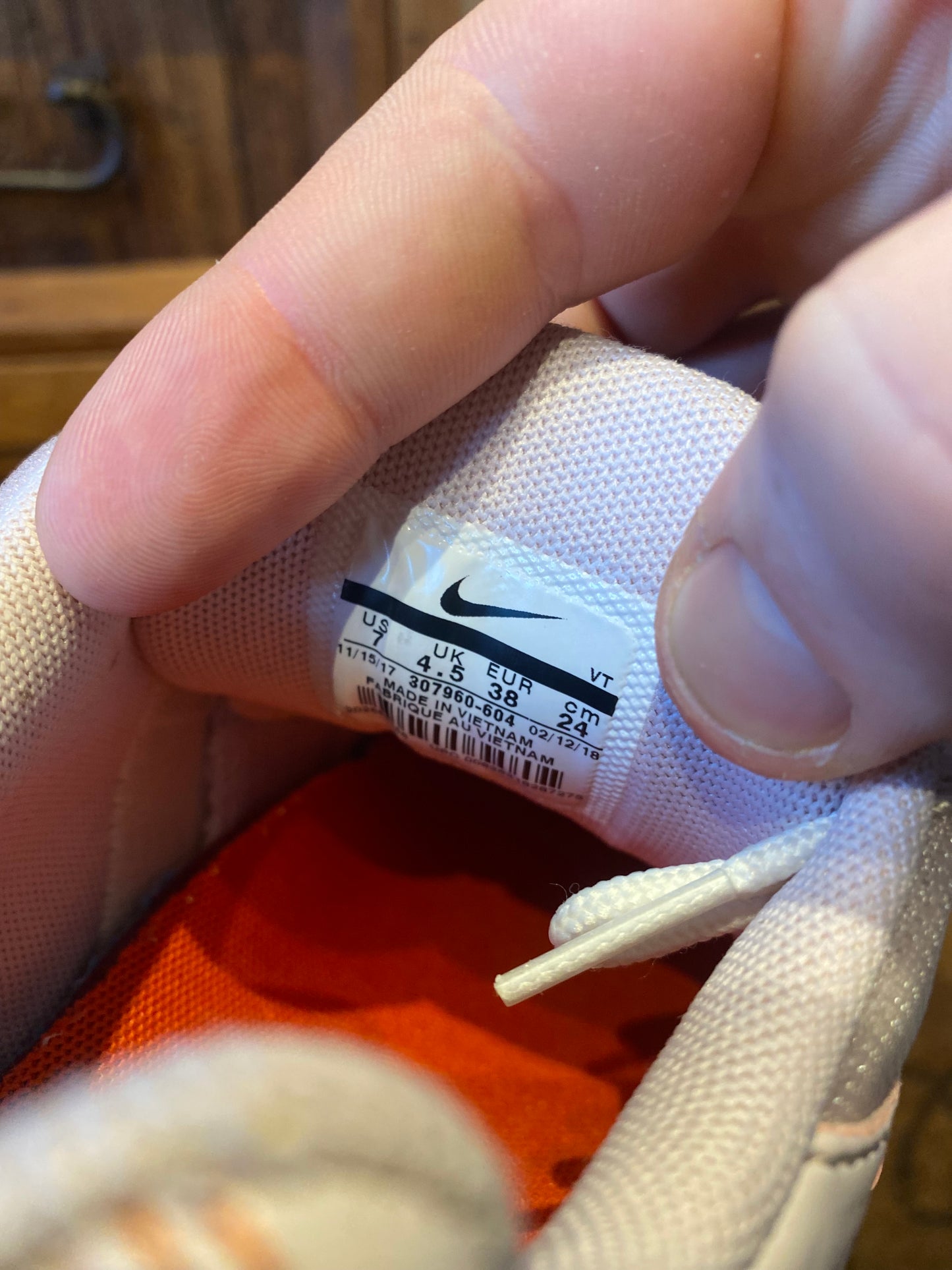 NIKE AIR MAX 95 ‘ROSE CORAL’ - UK 4.5