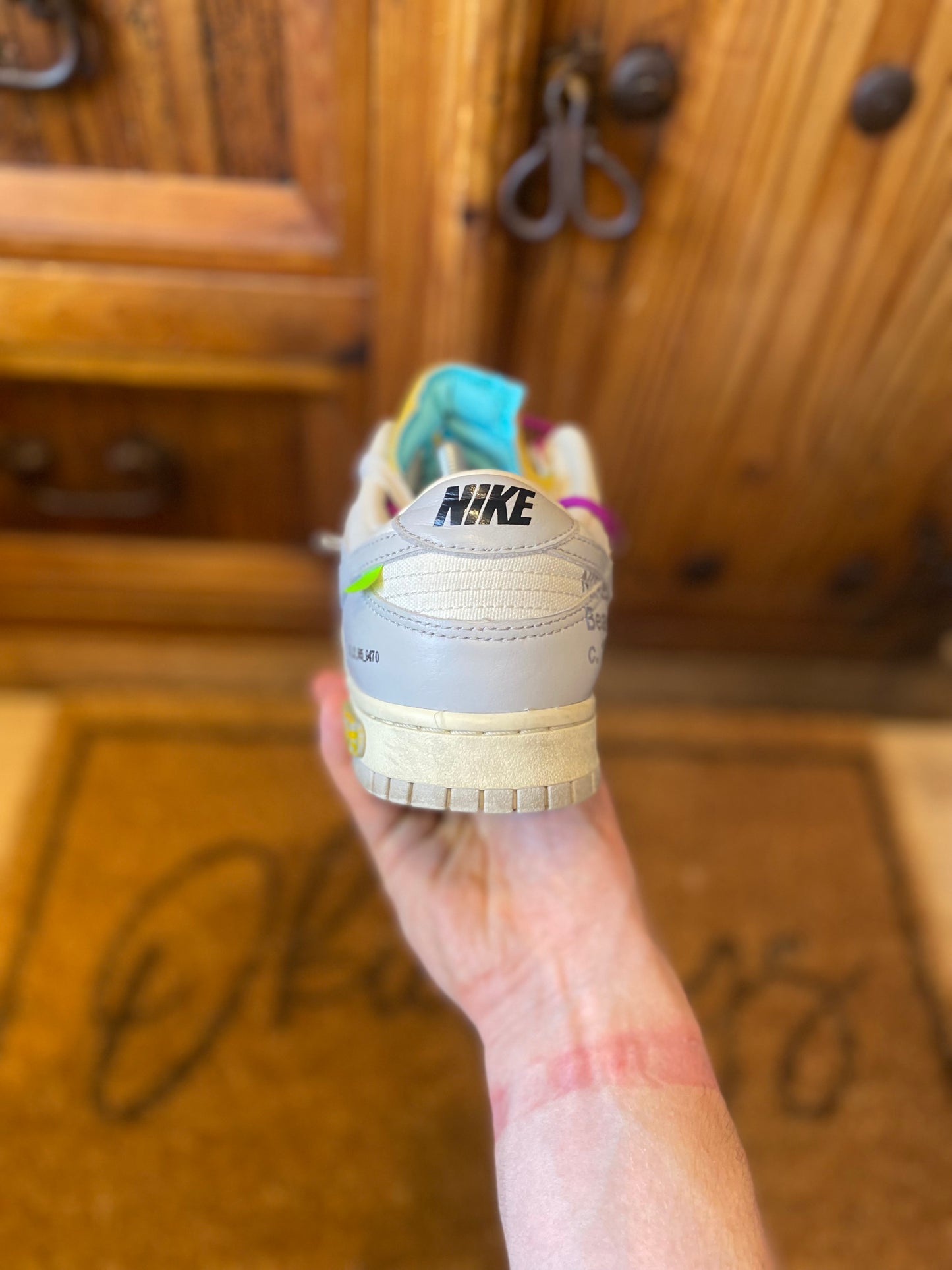 NIKE X OFF WHITE DUNK LOW ‘LOT 21 OF 50’ - UK 8.5