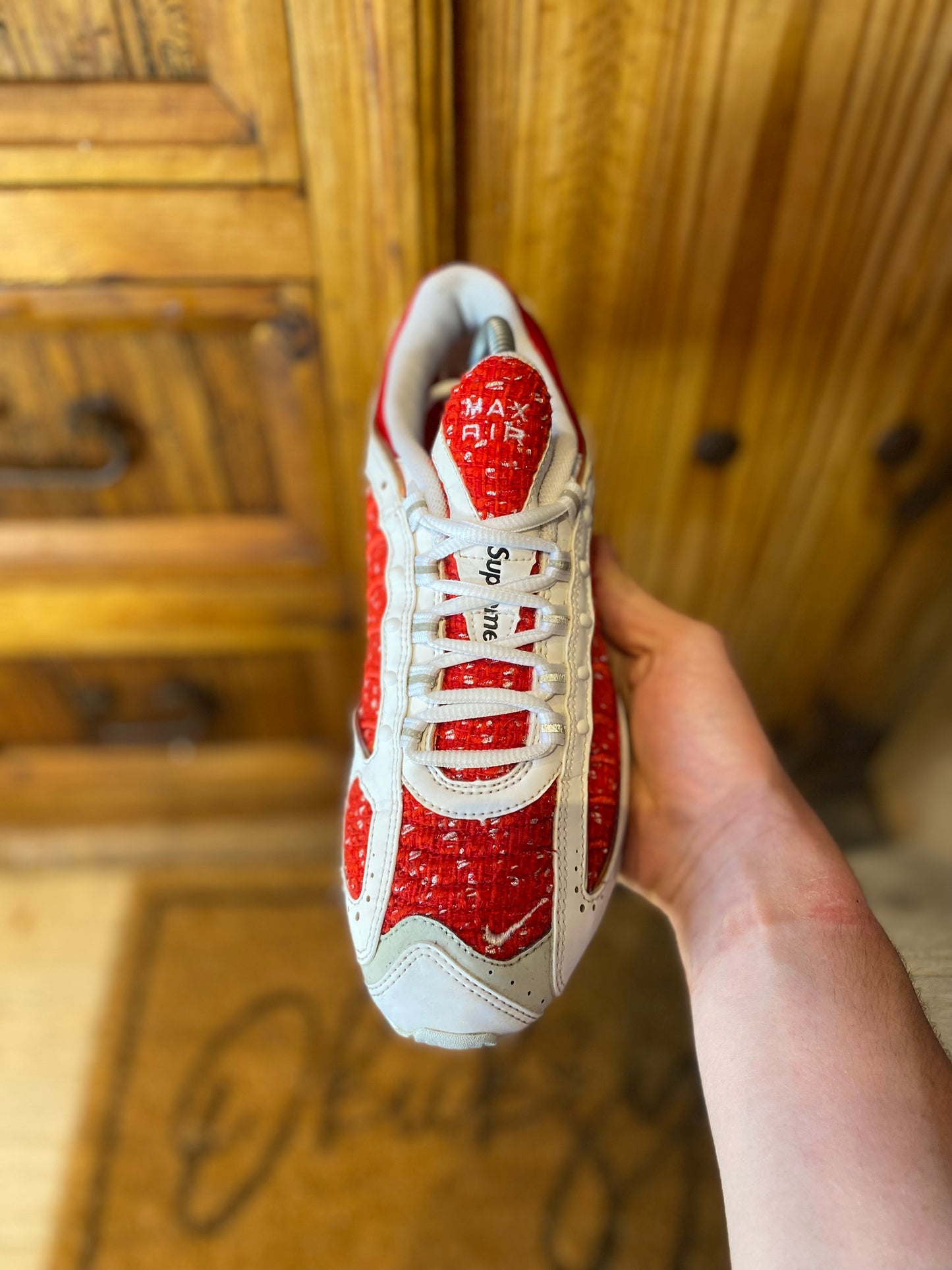 NIKE AIR MAX TAILWIND 4 ‘SUPREME WHITE’ - UK 7