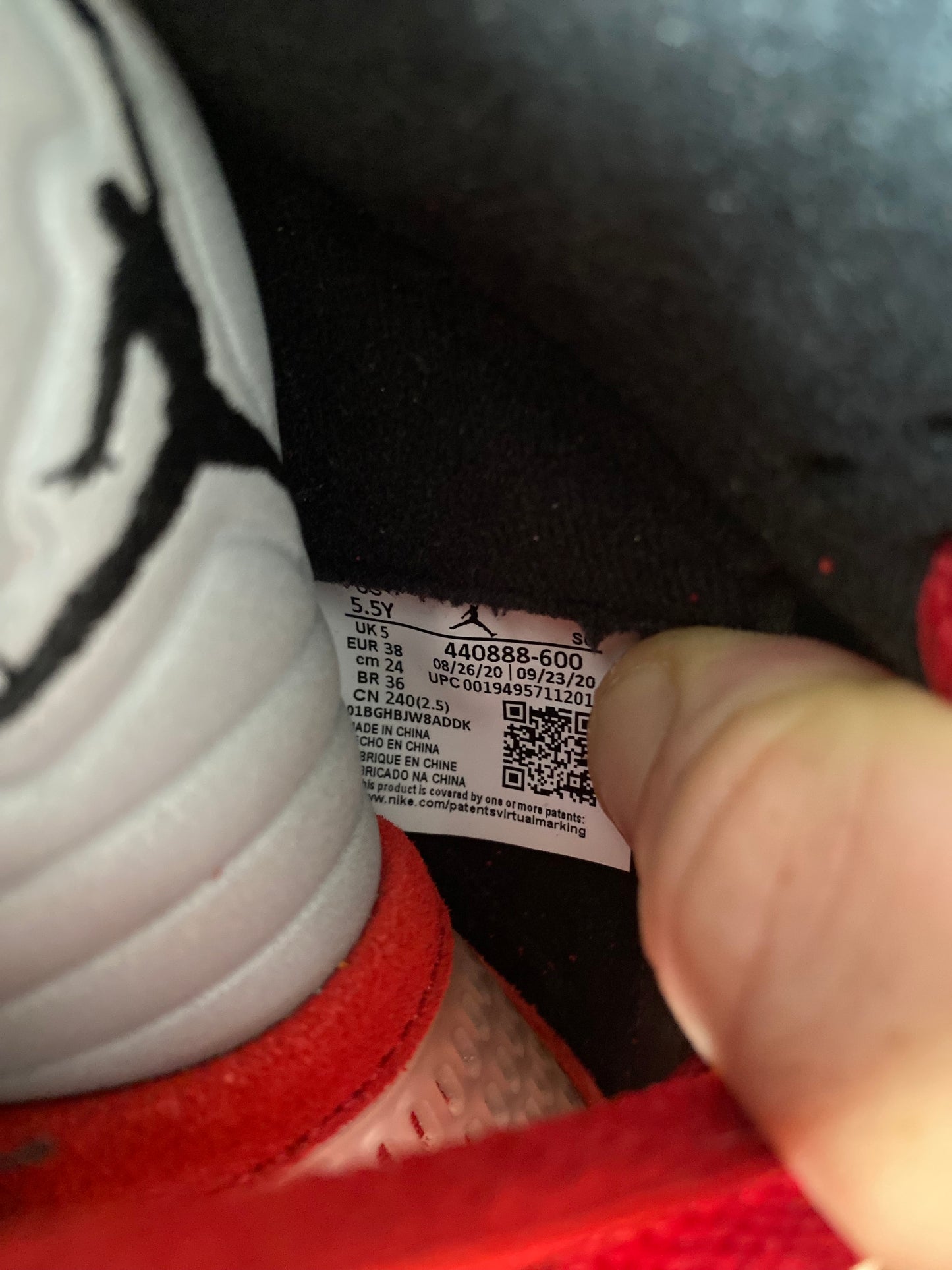 JORDAN 5 ‘RAGING BULL’ - UK 5