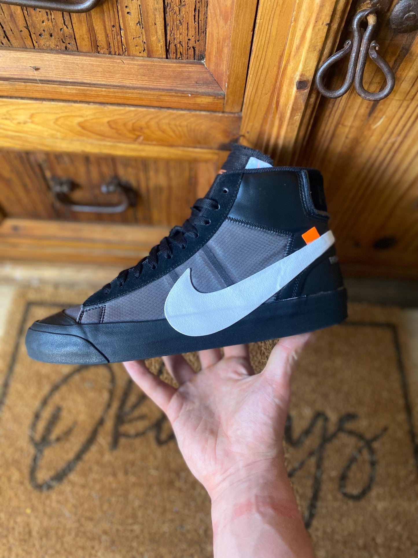 NIKE X OFF WHITE BLAZER MID ‘GRIM REAPER’ - UK 10