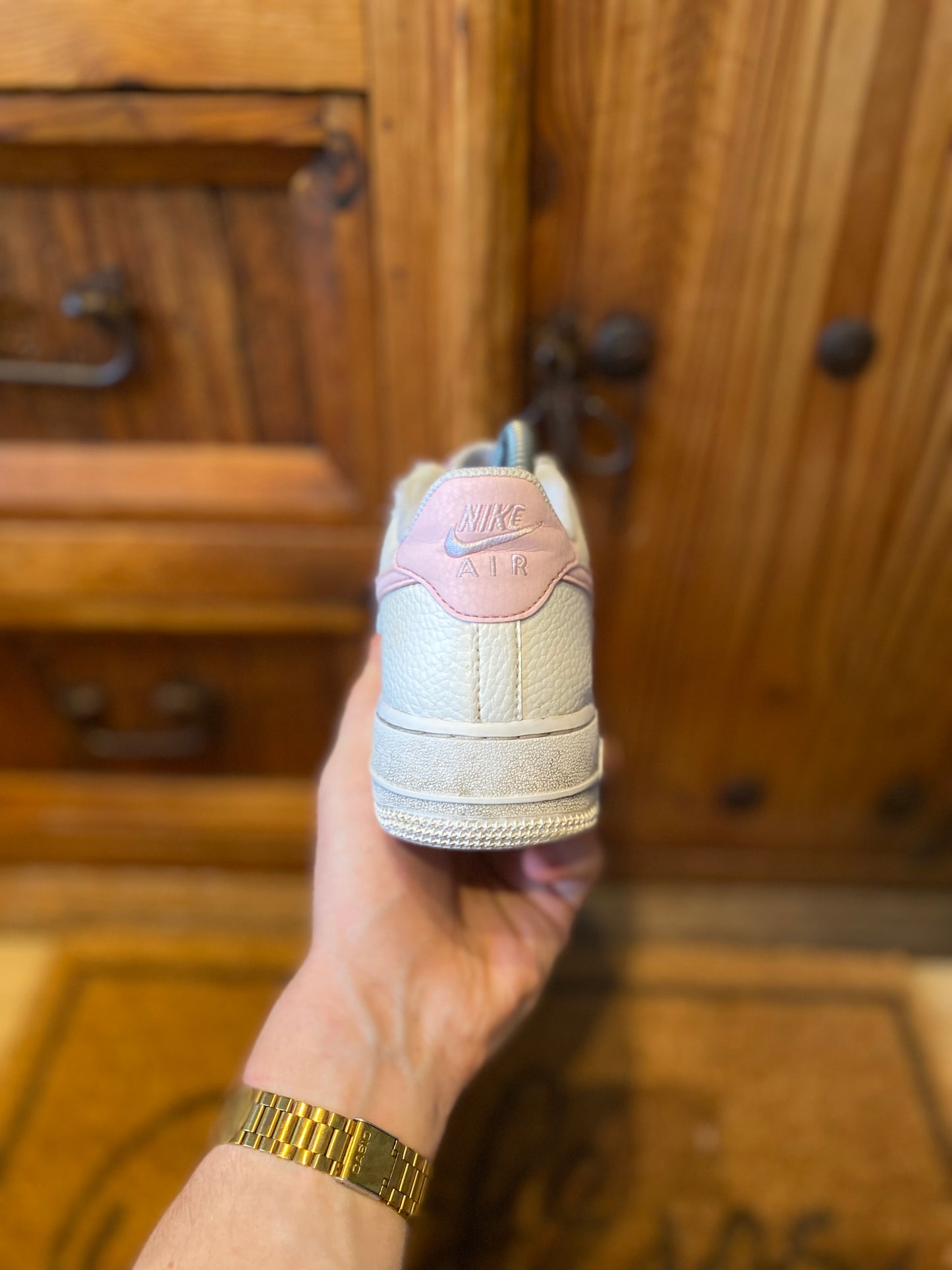 NIKE AIR FORCE 1 ‘PINK FOAM WHITE’ - UK 5.5