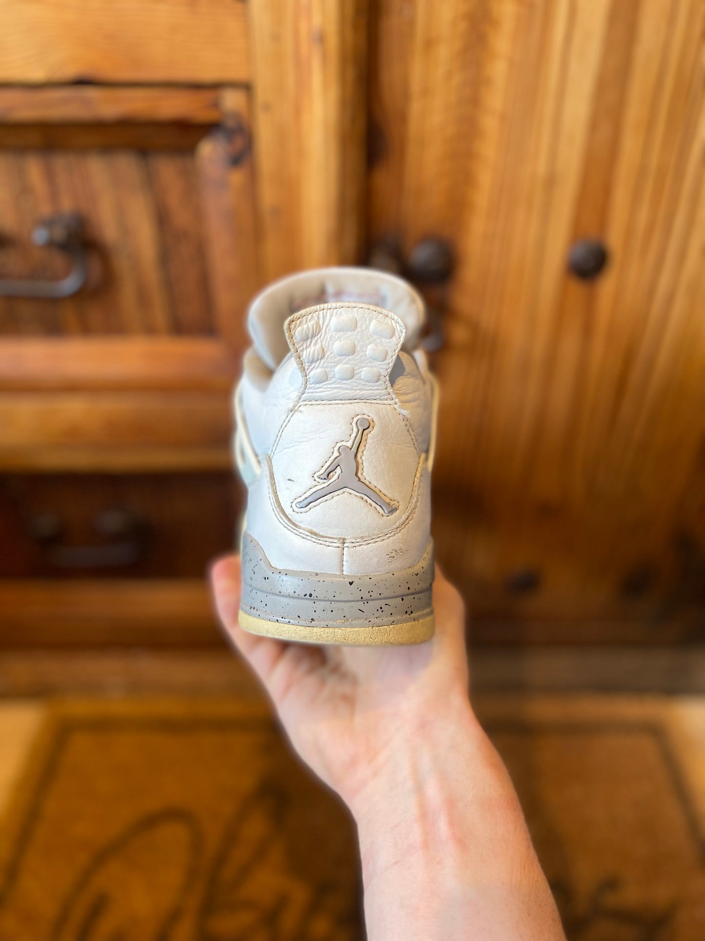 JORDAN 4 ‘WHITE OREO’ - UK 9